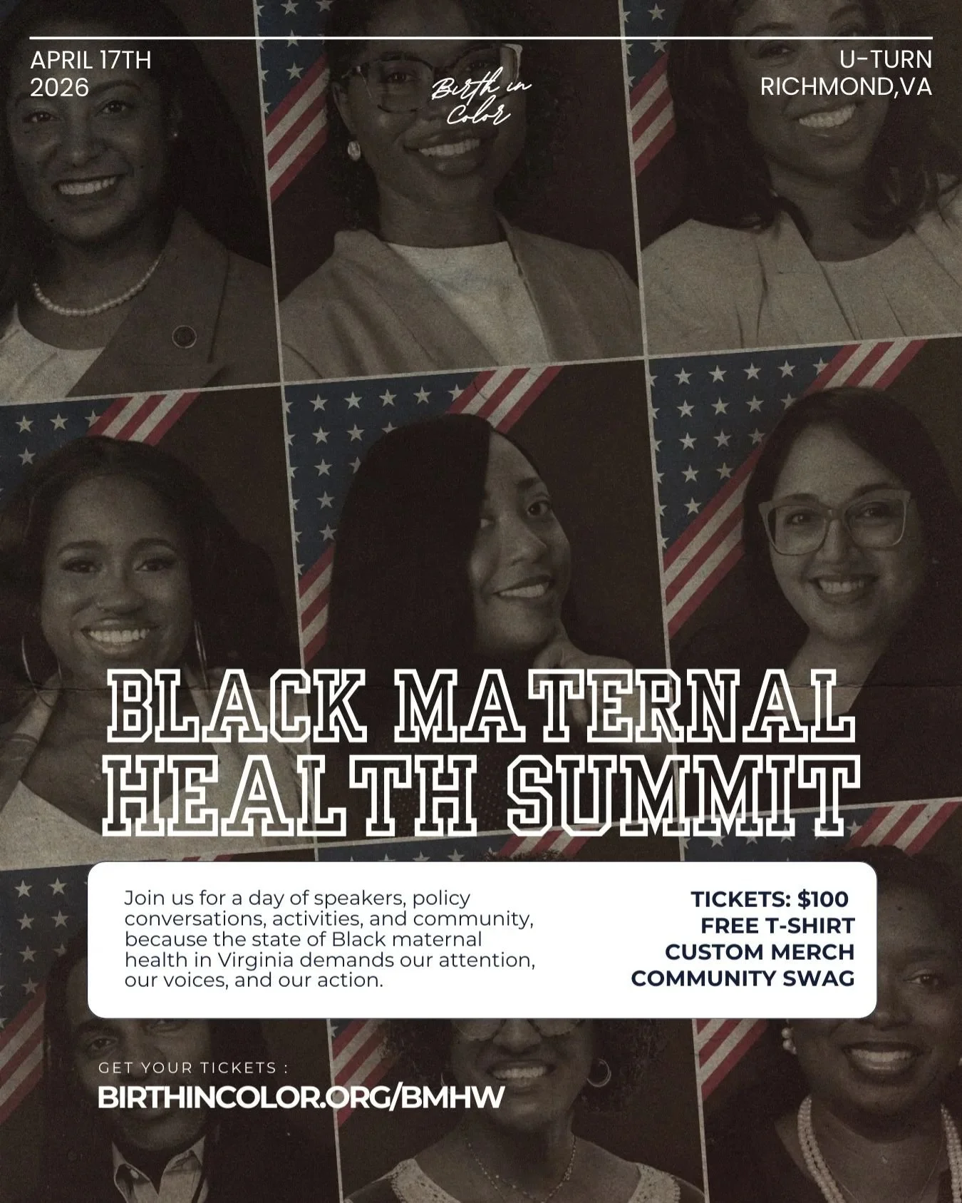 The Cabinet has been assembled. 🖤

Senators. Doctors. Advocates. Birth workers. The most powerful voices in Black maternal health are coming together April 17, 2026 in Richmond, VA

RSVP at:
🔗 BirthInColor.org/BMHW

📍 Black Maternal Health / Mater