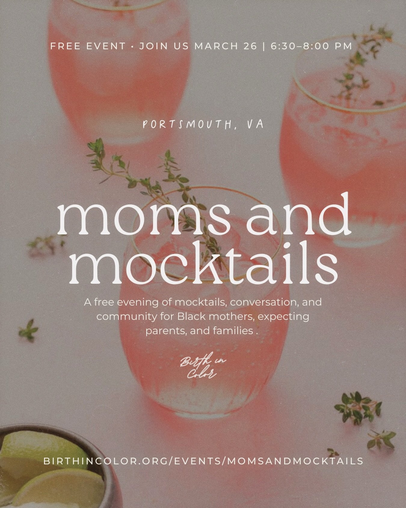Now, we&rsquo;re not saying you NEED a night out, but&hellip;

Mocktails? Real people who actually get it???&nbsp;&nbsp;Yeah, it&rsquo;s time to catch a vibe. 😆

Come connect in Portsmouth with the crew and local moms, expecting parents, and familie