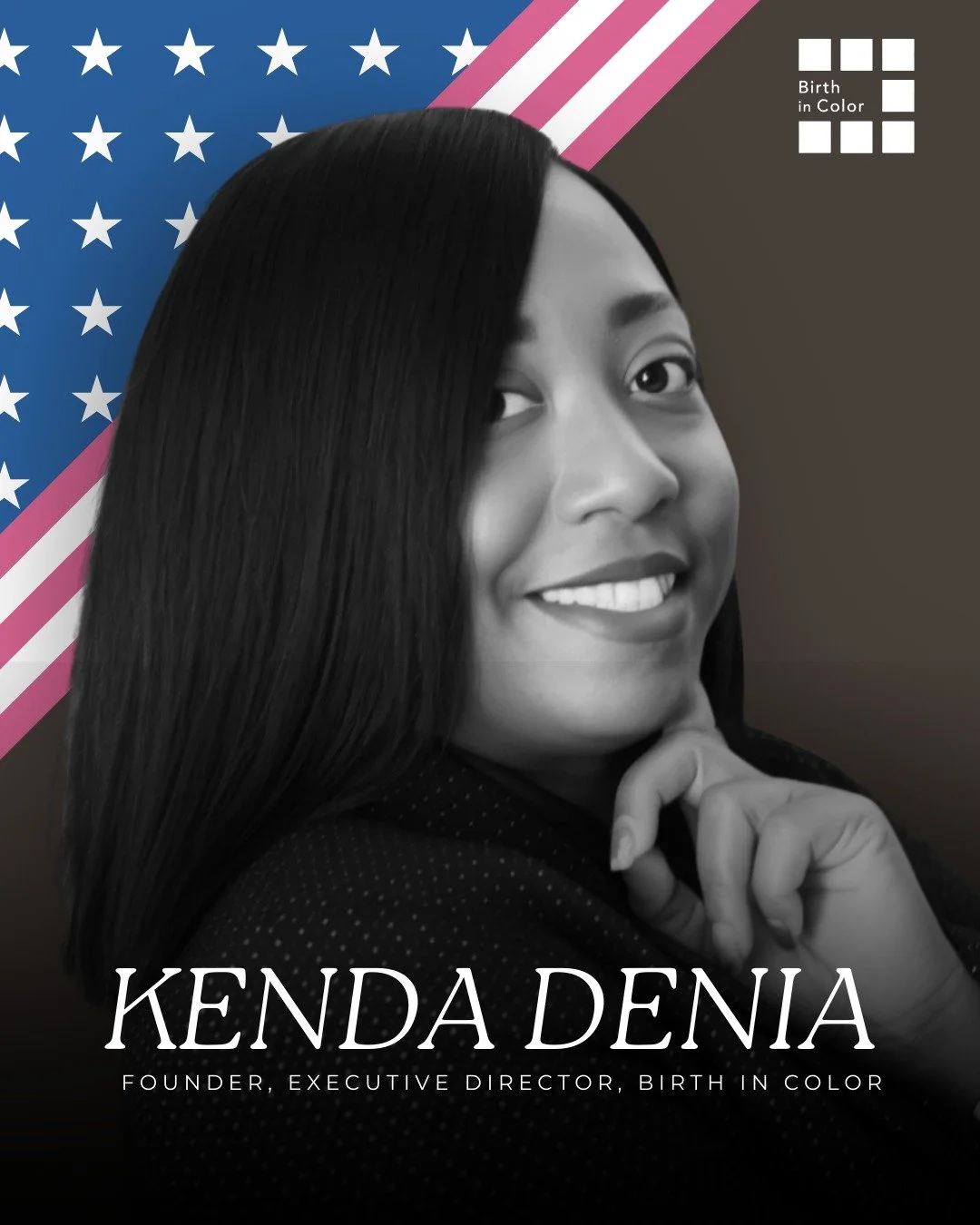 As President of the Black House, @iamkendadenia is calling the session to order.

⬅️ Swipe through to learn more about the Chief in Command and get tickets to Virginia's Black Maternal Health Summit STAT. 👏🏽

🗓️ Friday Apr 17th @ 9AM
🔗 birthincol