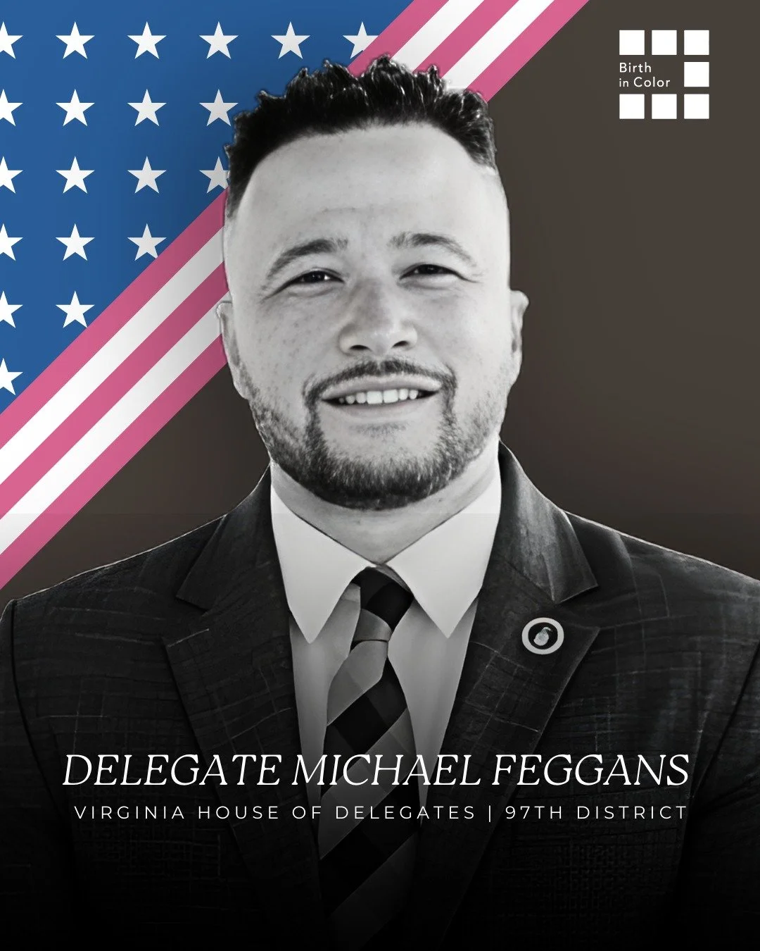 📣 Delegate Michael Feggans shows up for his community because he always has. That's exactly the energy The Black House needs.

Delegate Michael Feggans brings 20 years of U.S. Air Force service, a Master's in Cybersecurity from Norfolk State Univers