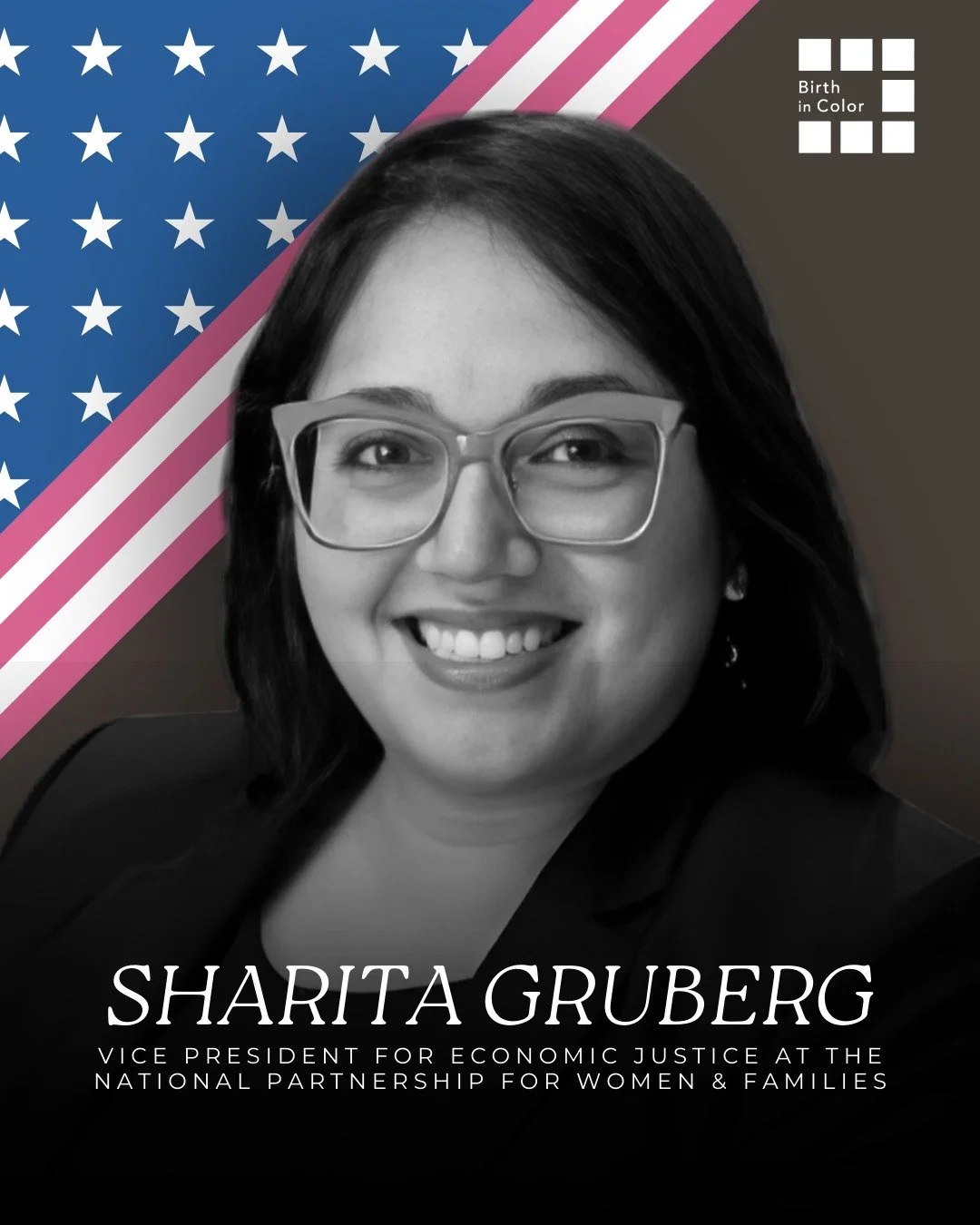 Economic justice IS reproductive justice. Sharita Gruberg is coming to The Black House to talk about building an economy that actually works for Black women and families.

Meet Sharita Gruberg (she/her) VP for Economic Justice, National Partnership f