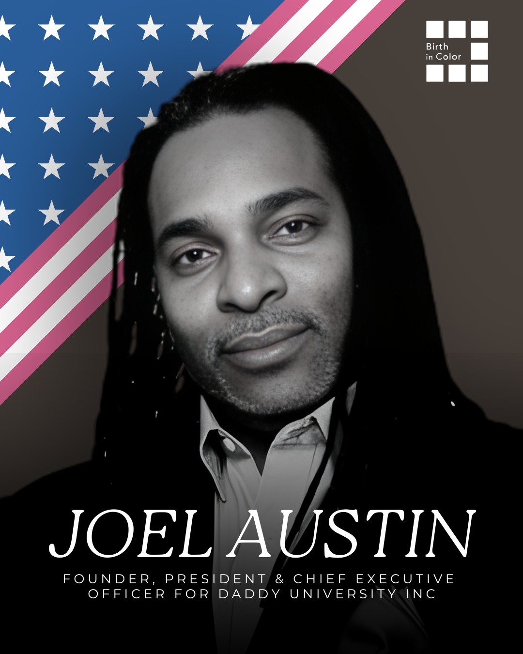 Black birth justice has always included Black fathers.

Joel Austin of Daddy University is coming to The Black House to make sure we never forget it.

Join us this April 17th for Virginia&rsquo;s Black Maternal Health Summit and swipe through and Joi