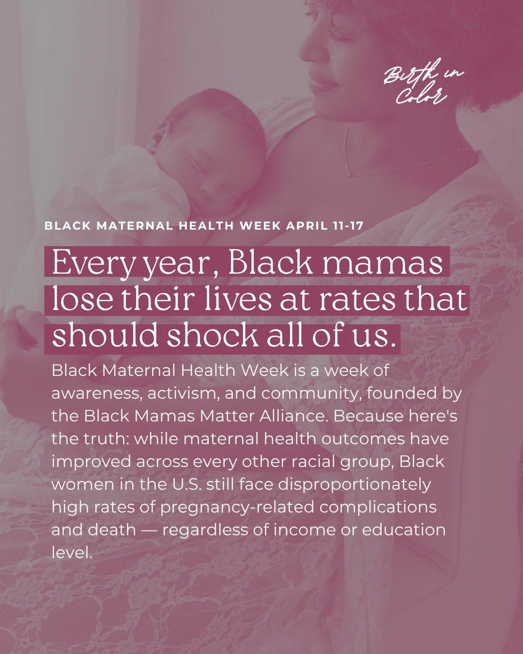 🤎 Black Maternal Health Week isn't just a campaign to us &mdash; it's personal.

Every doula we train, every birthing person we support, every policy we advocate for exists because Black mamas in Virginia and across this country are still being fail