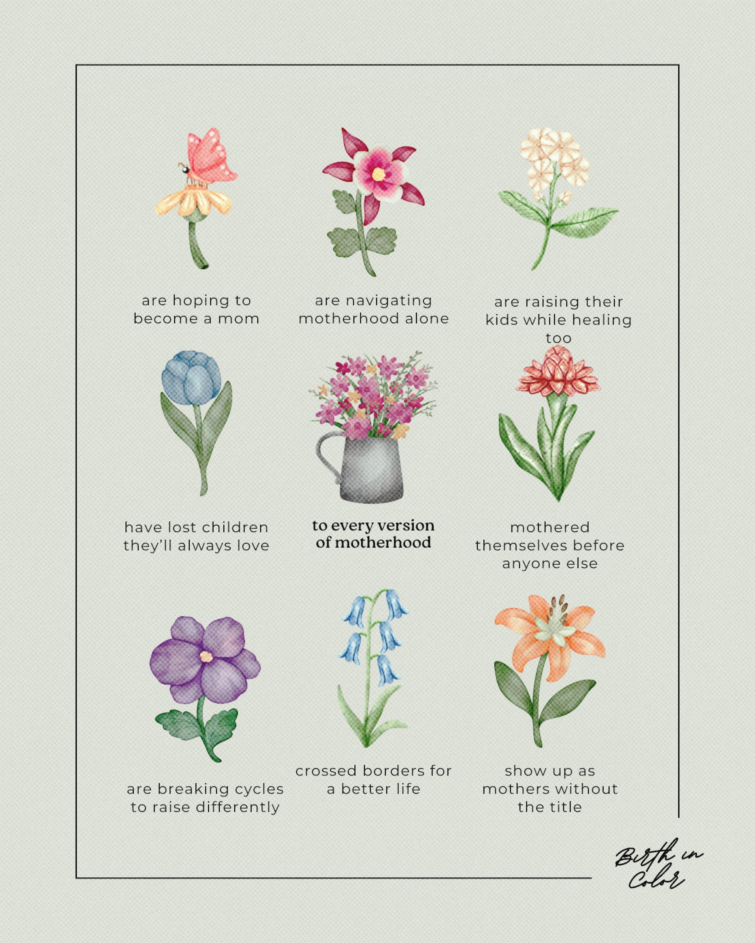To every mom, in every form. ✿
#happymotherday