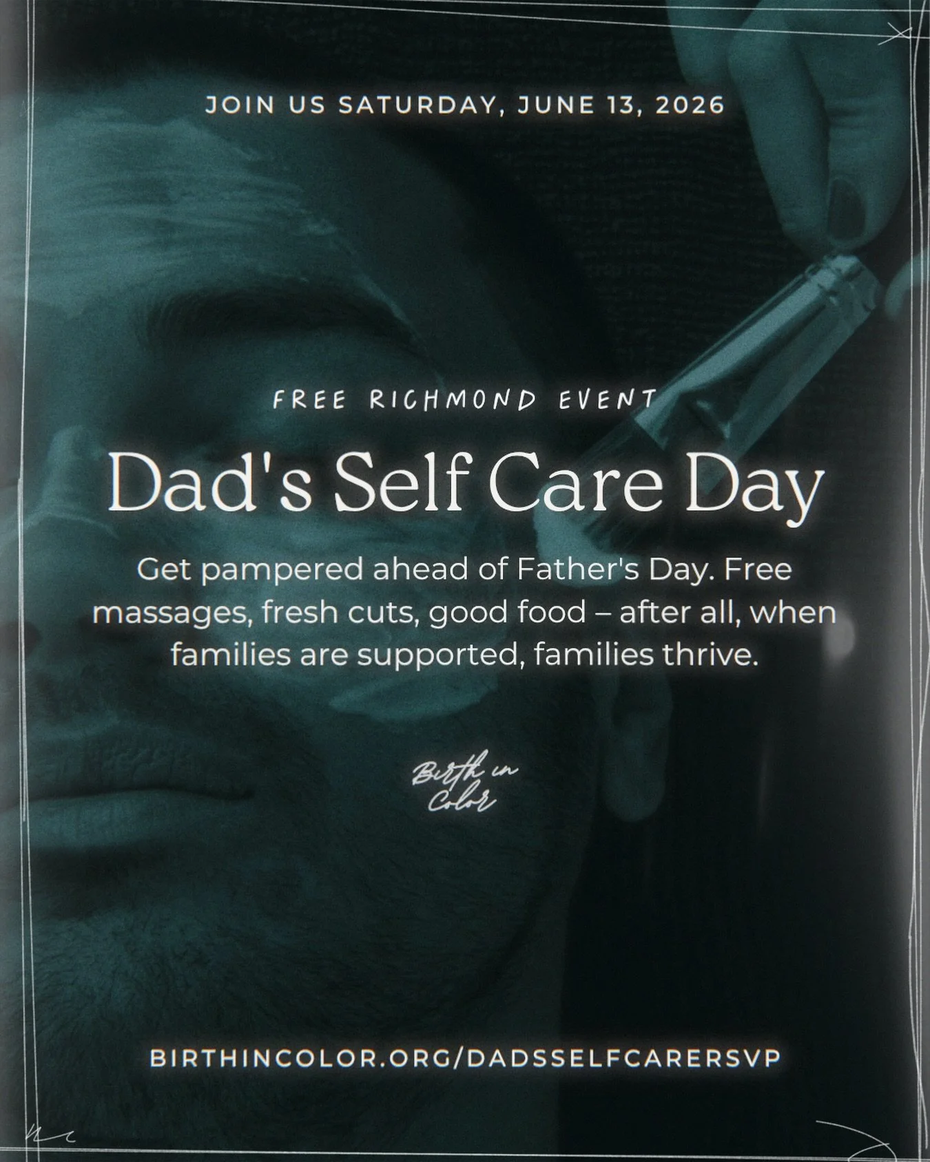 To all the dads, pas, pap&aacute;s, fathers, partners, and every man holding it down for his family: get rested ahead of Father&rsquo;s Day!! 

Saturday, June 13
11 AM - 7 PM | Richmond, VA

📍 Birth in Color, 115 E. Broad St., Richmond

Dad&rsquo;s 