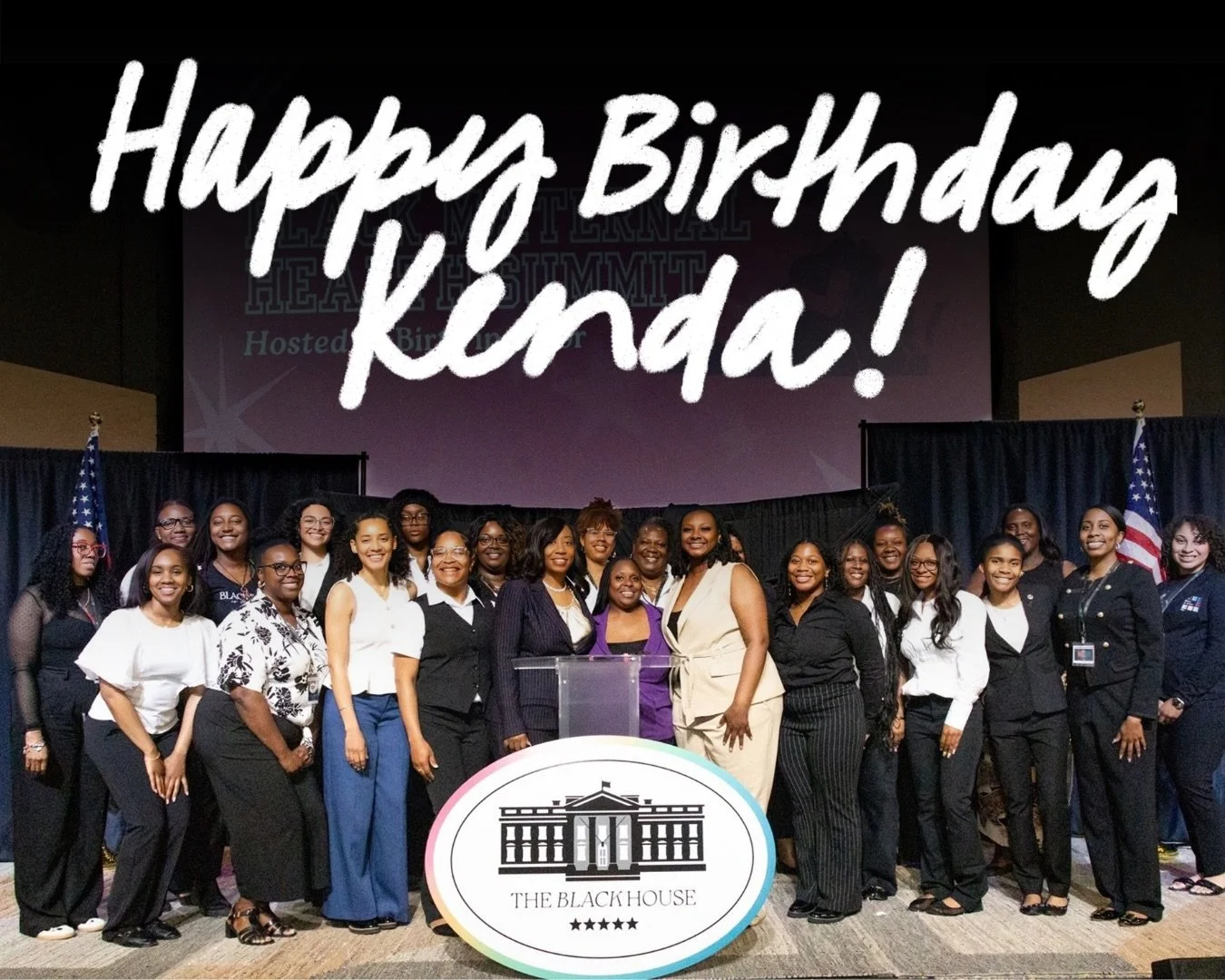 Happy birthday to our Founder and Executive Director, Kenda Denia! 
In less than a decade, you&rsquo;ve built Virginia&rsquo;s largest reproductive and maternal health organization, and you&rsquo;ve centered all walks of life while doing it. 
Here&rs