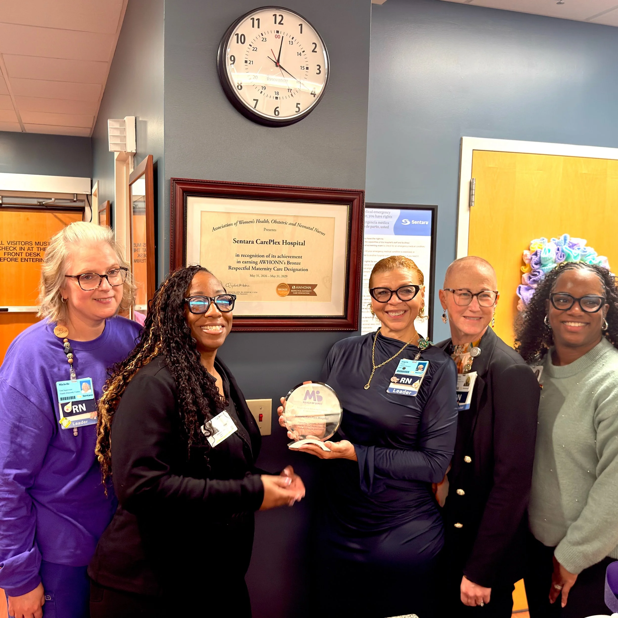 Sentara Health just became the first health system in the country to earn the AWHONN Respectful Maternity Care Designation, across all 10 of its family maternity centers. 👏🏽✨

As a community partner, Birth in Color helped make sure this work was sh