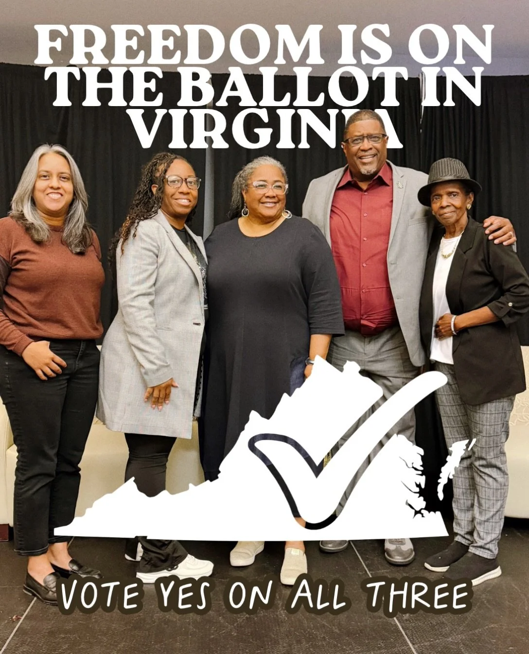 Thank you to everyone who joined us at (@vaunion1865) Virginia Union University&rsquo;s Voter Education Symposium!! 💫

The time for talking is now.
Tell your folks to tell their folks to VOTE.

Skip the 11/3 lines and vote early, now - the 31st!

🔗