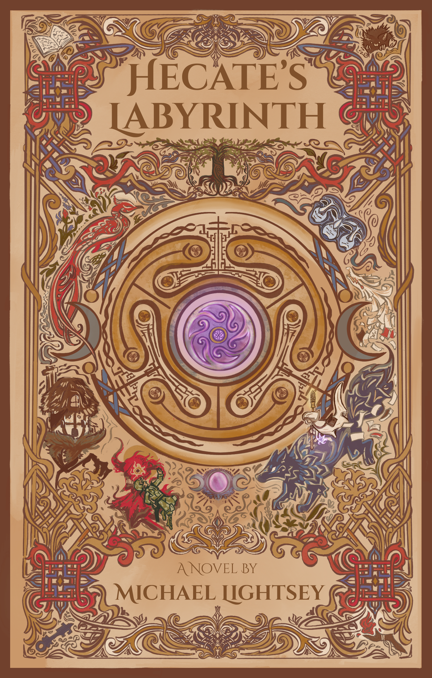 Hecate's Labyrinth novel cover