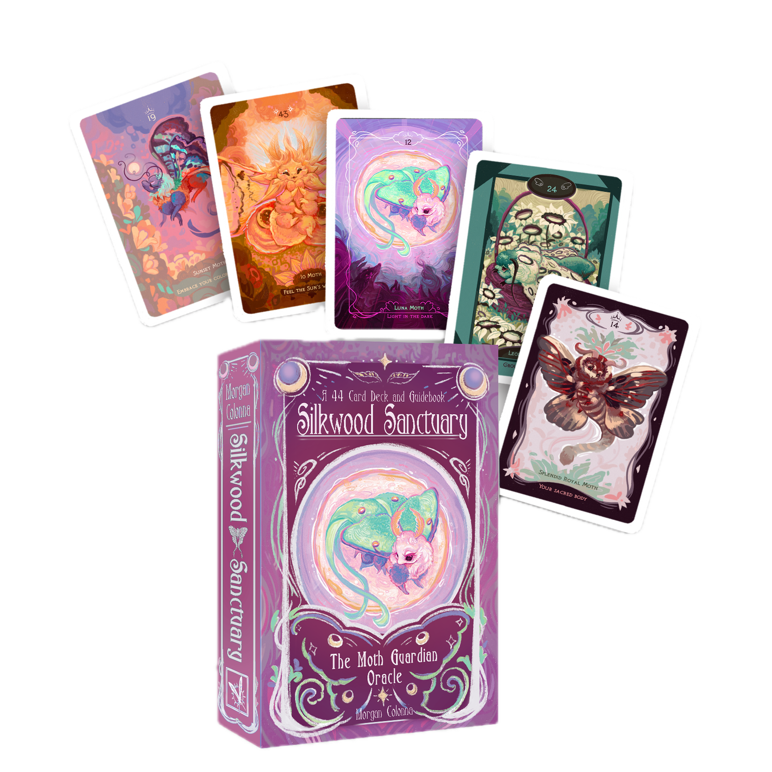 The Silkwood Sanctuary oracle deck box