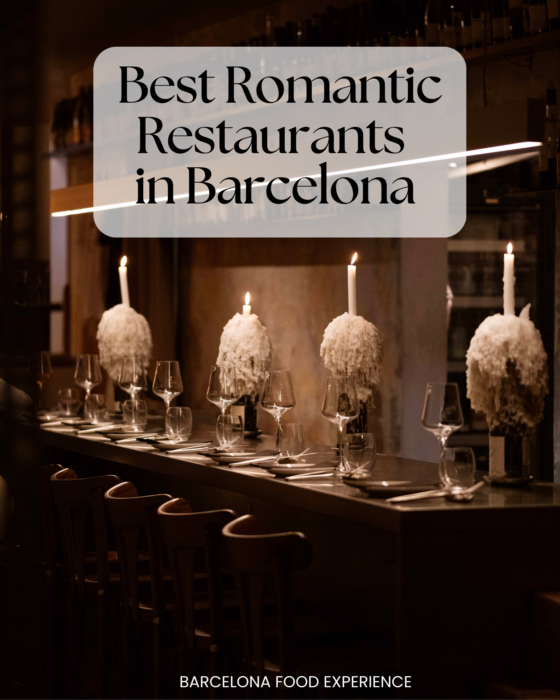 Romantic Restaurants in Barcelona 