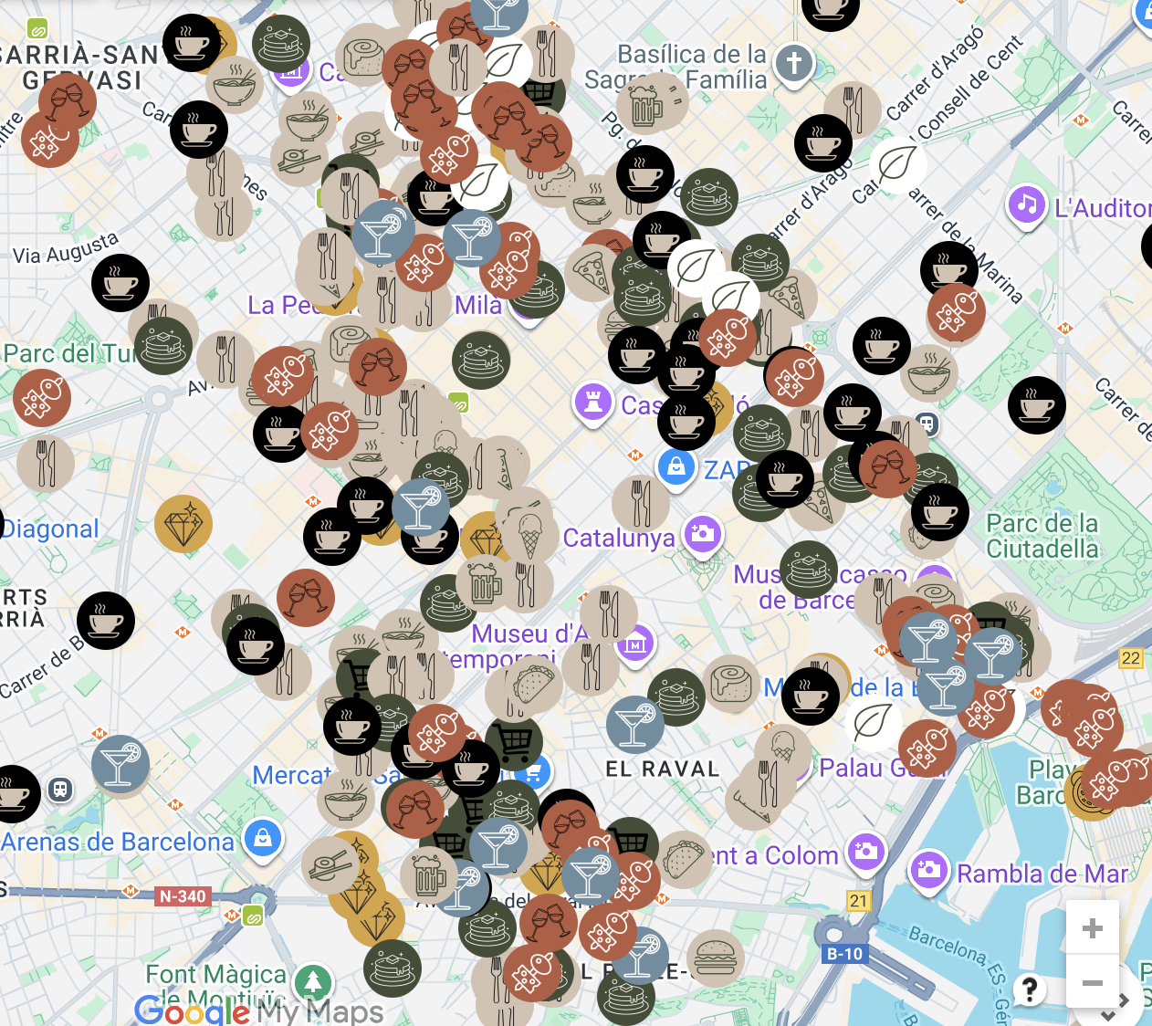 Personal Google Maps