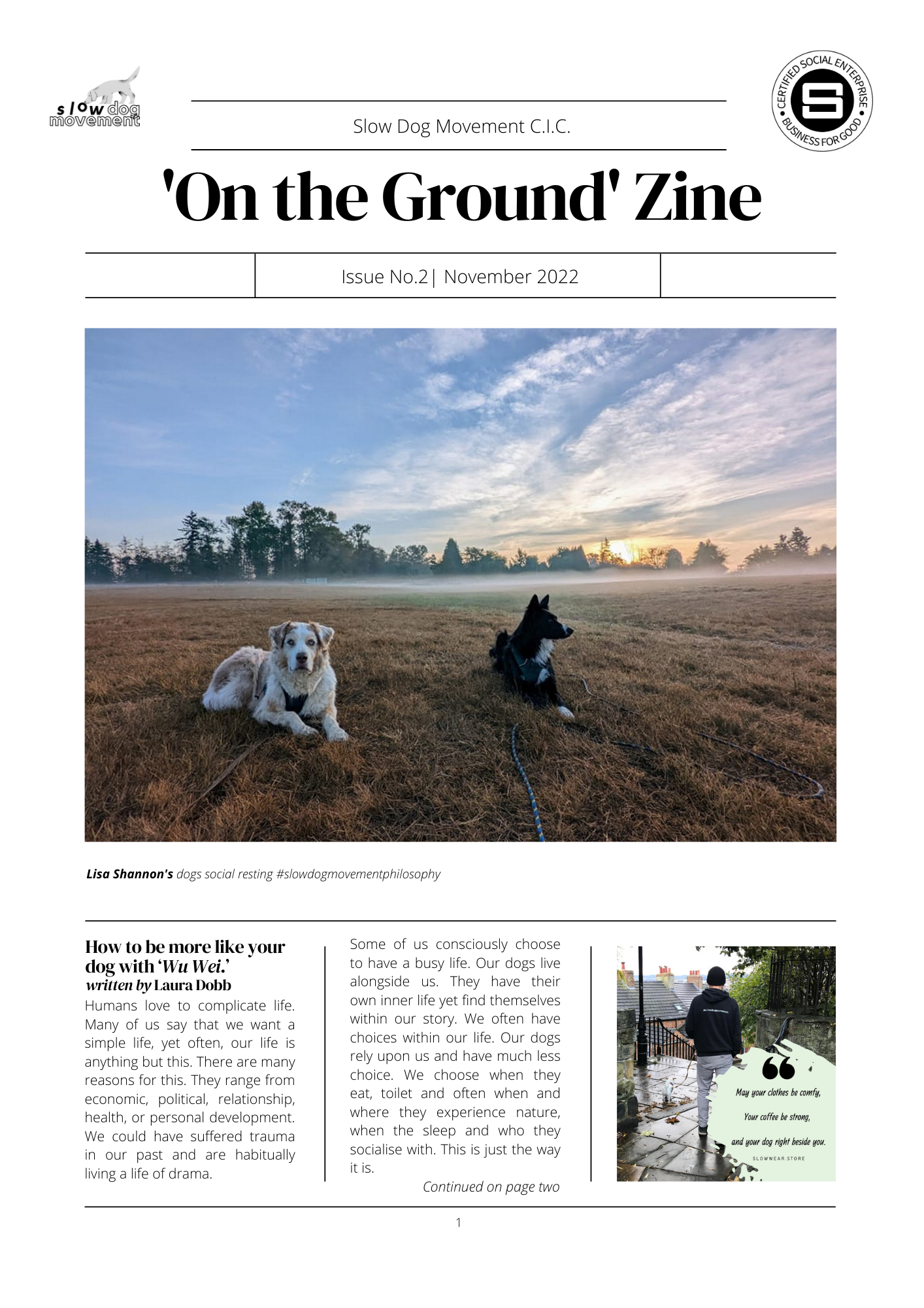 ZINE No. 2 - November 2022