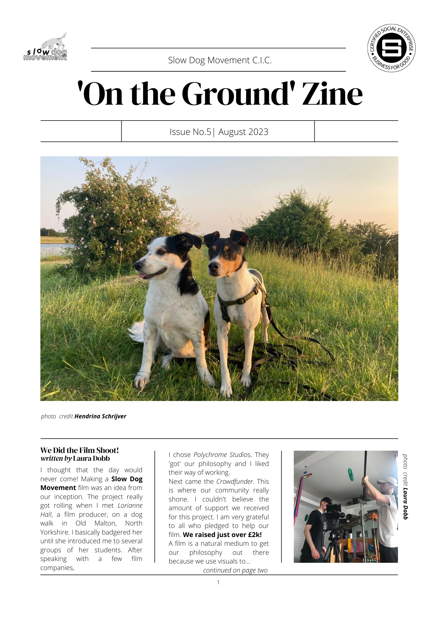 ZINE No. 5 - August 2023