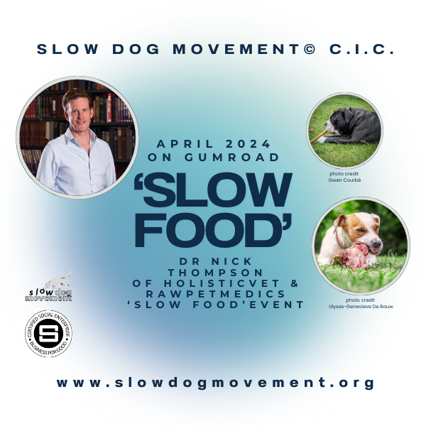 Dr Nick Thompson 'SLOW food' Talk