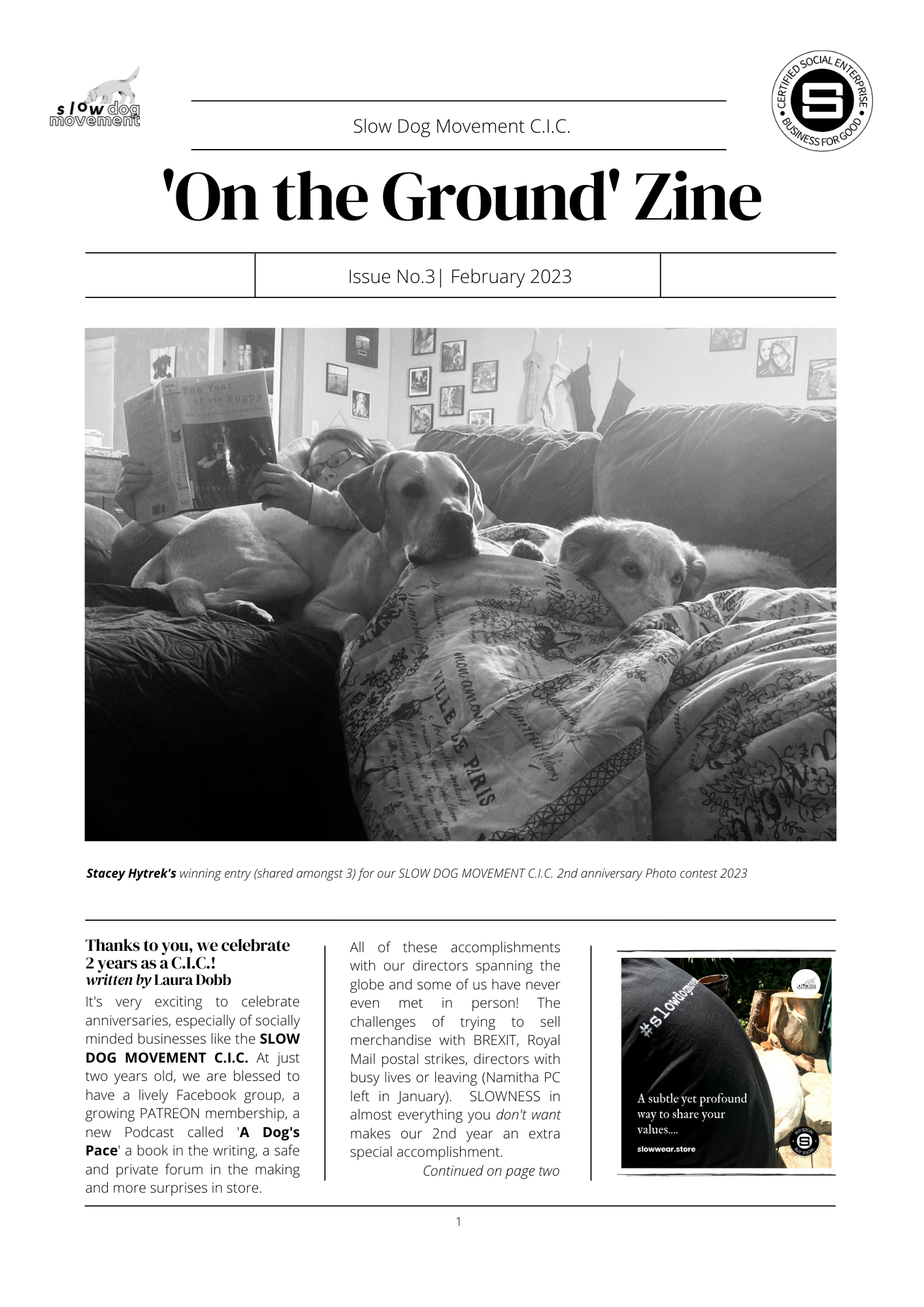 ZINE No. 3 - February 2023