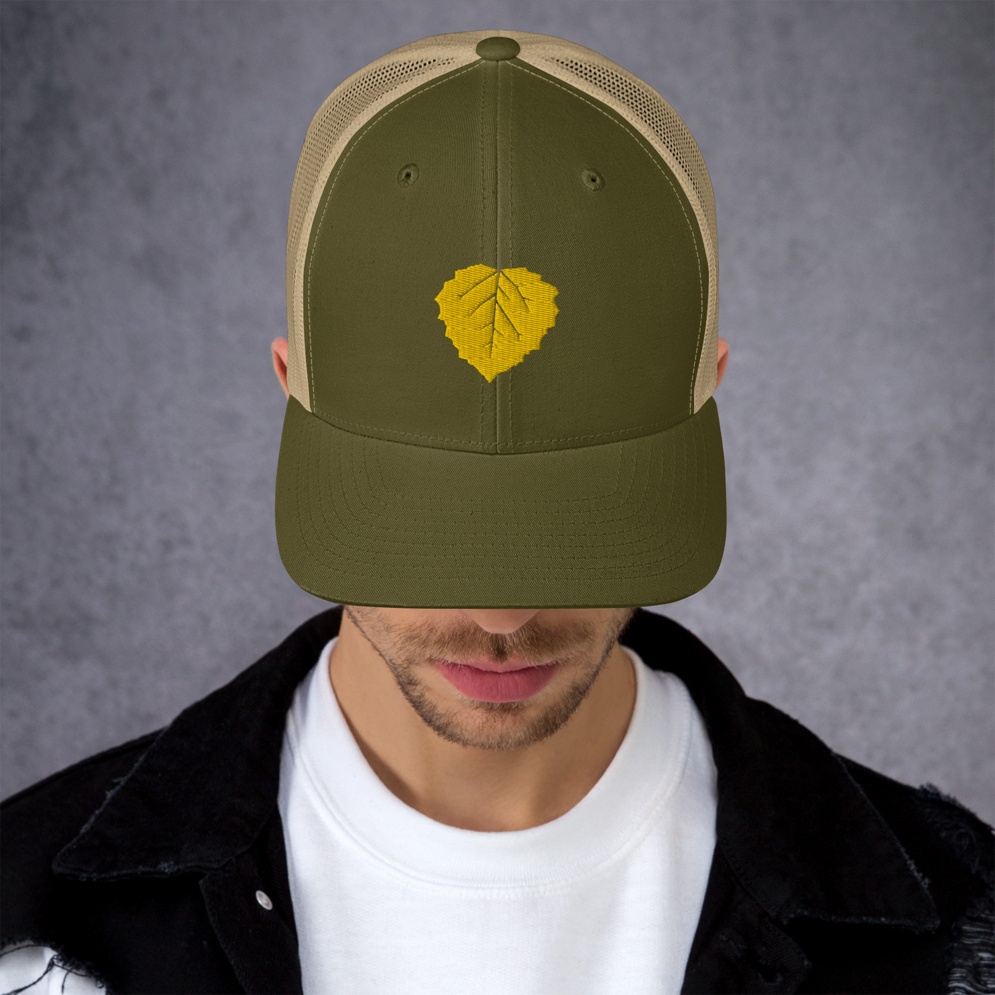 retro-trucker-hat-moss-khaki-front-672cd2633d7fb.png