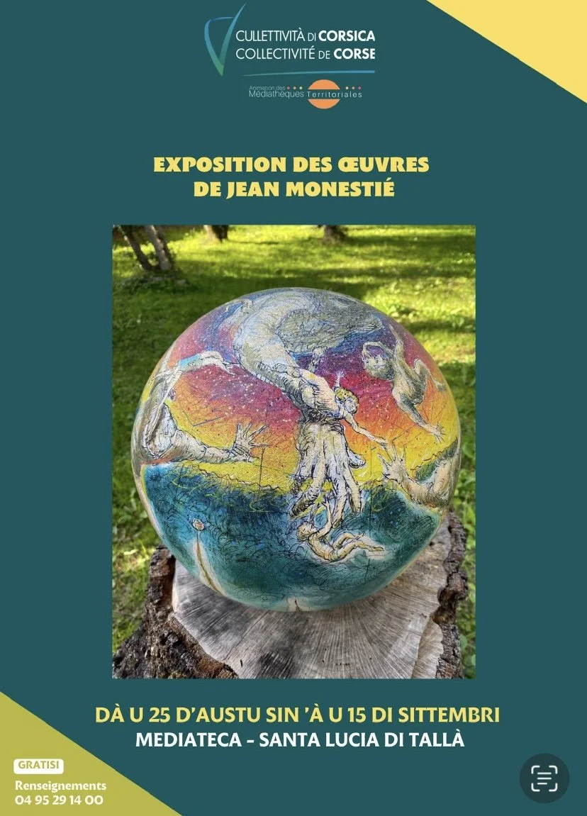 Exposition Médiathèque de Sainte-Lucie-Tallano   Corse    Août / septembre 2026