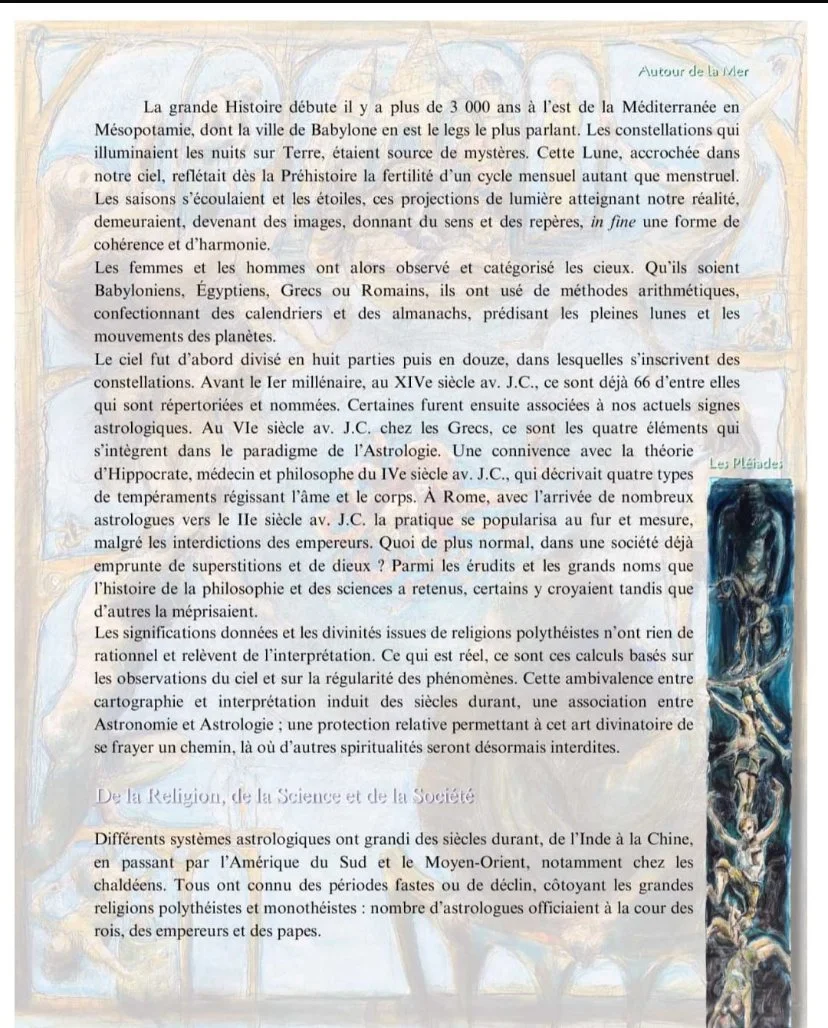 " I Vagabondi "  N°8  Avril 2026  
Textes Paula Monestié--Andréani 
 Peintures Jean Monestié