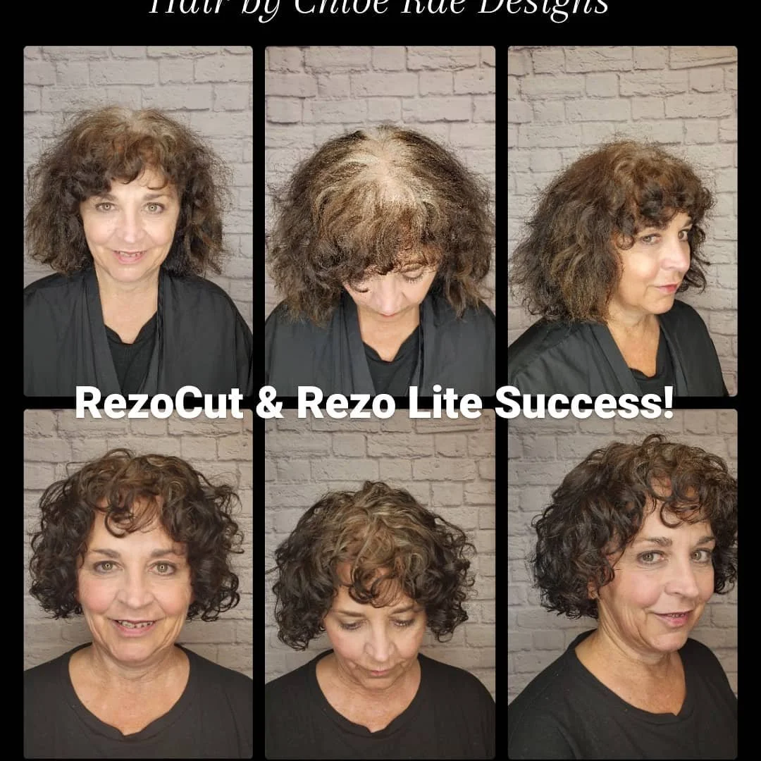 --Chloe Rae-Short Wavy 2B-2C MarvelCut: Level 3: Master DevaCurl, Rezo and Vidal Sassoon ABC Precision Dry Cut Inspired