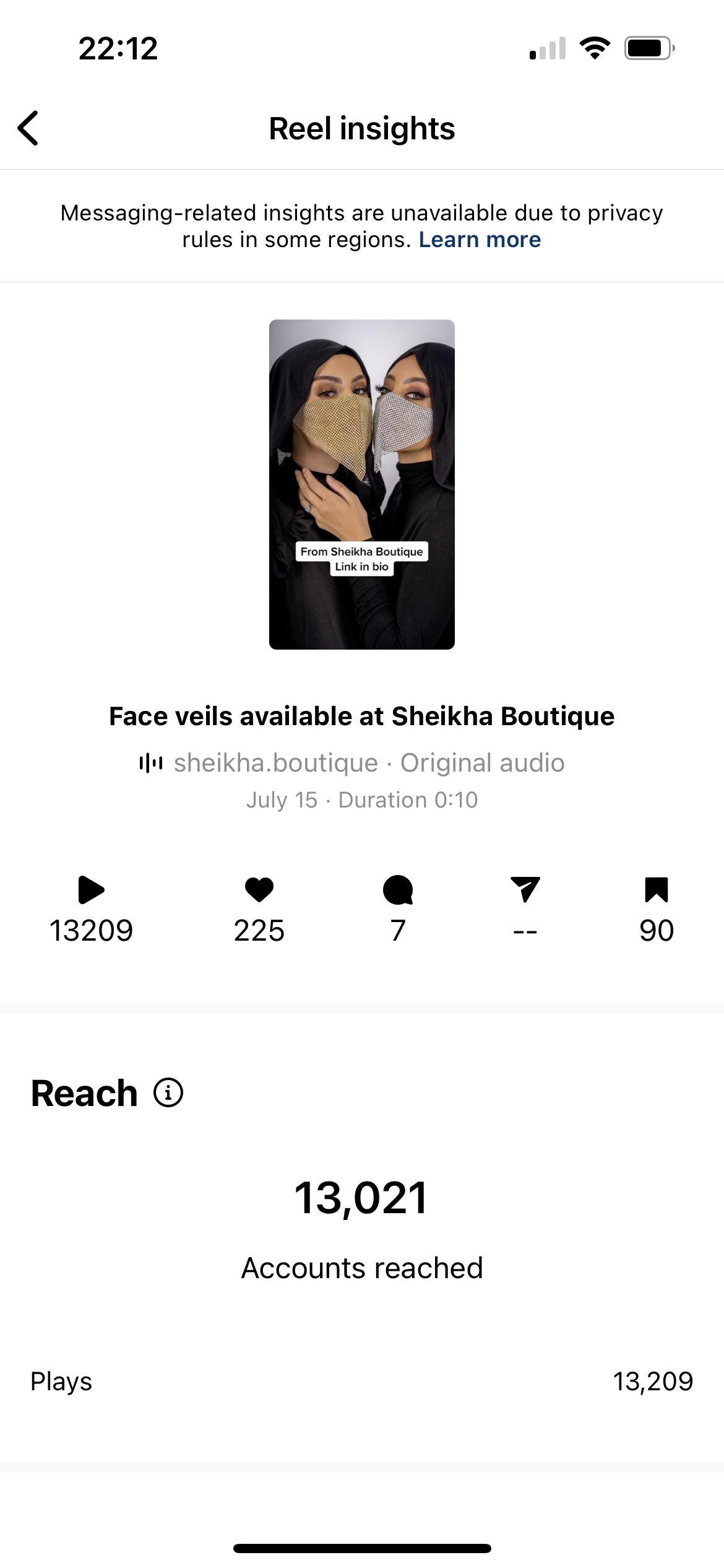 Trend-jacking the popular Arabian Nights trend as part of our strategy