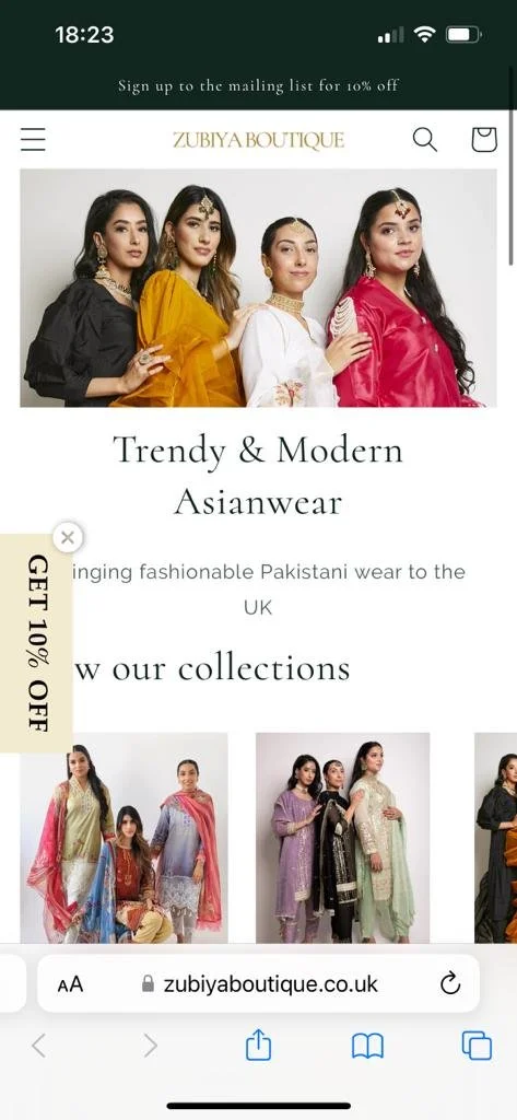 Website designed by us