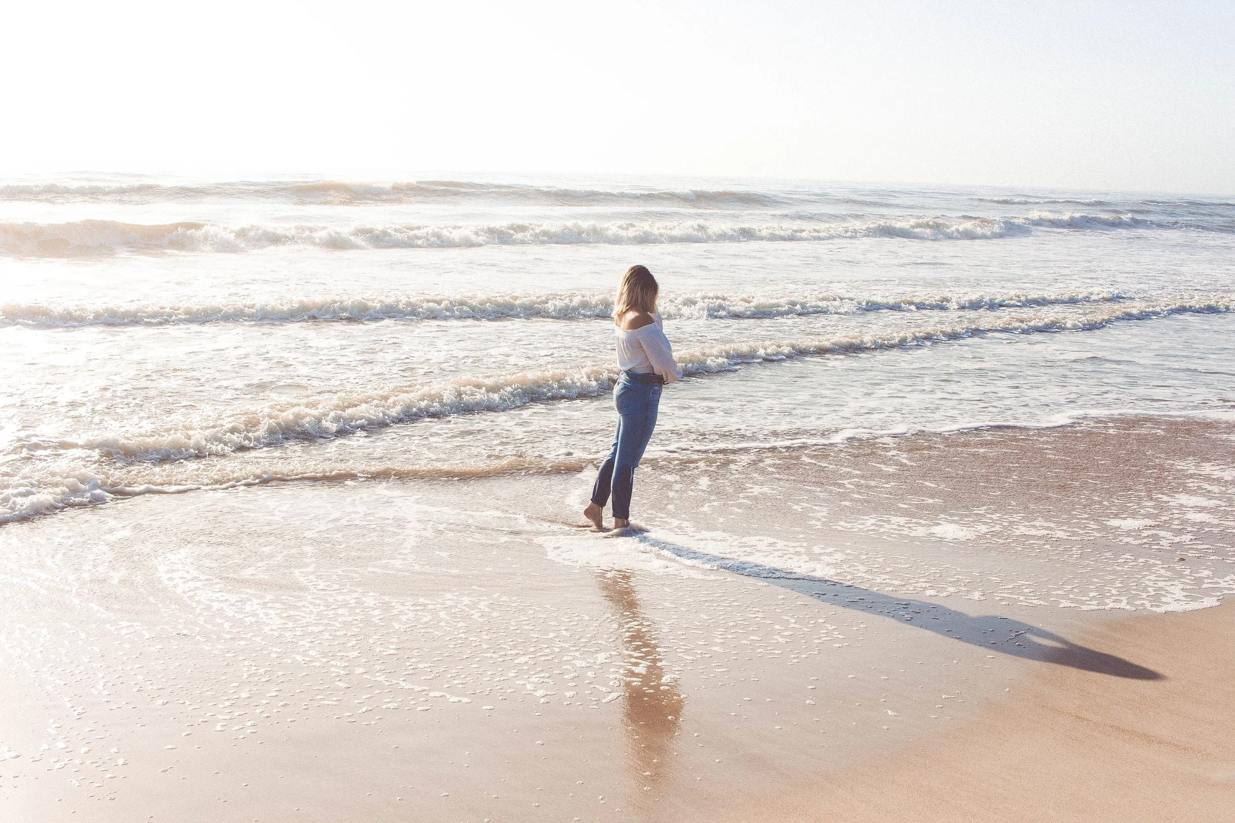 Abby On the Beach St. Augustine Beach Florida senior photos