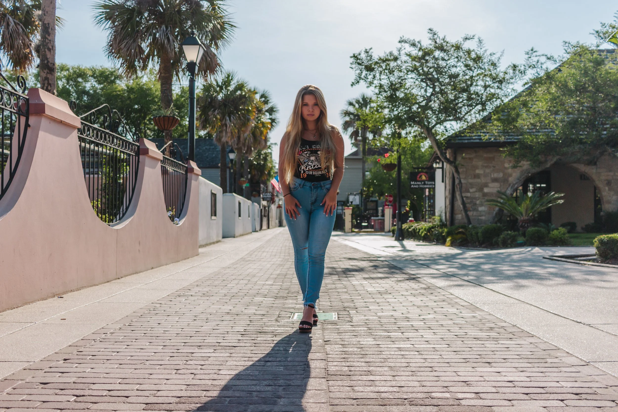Kaylei Symmetry St. Augustine Florida senior photos
