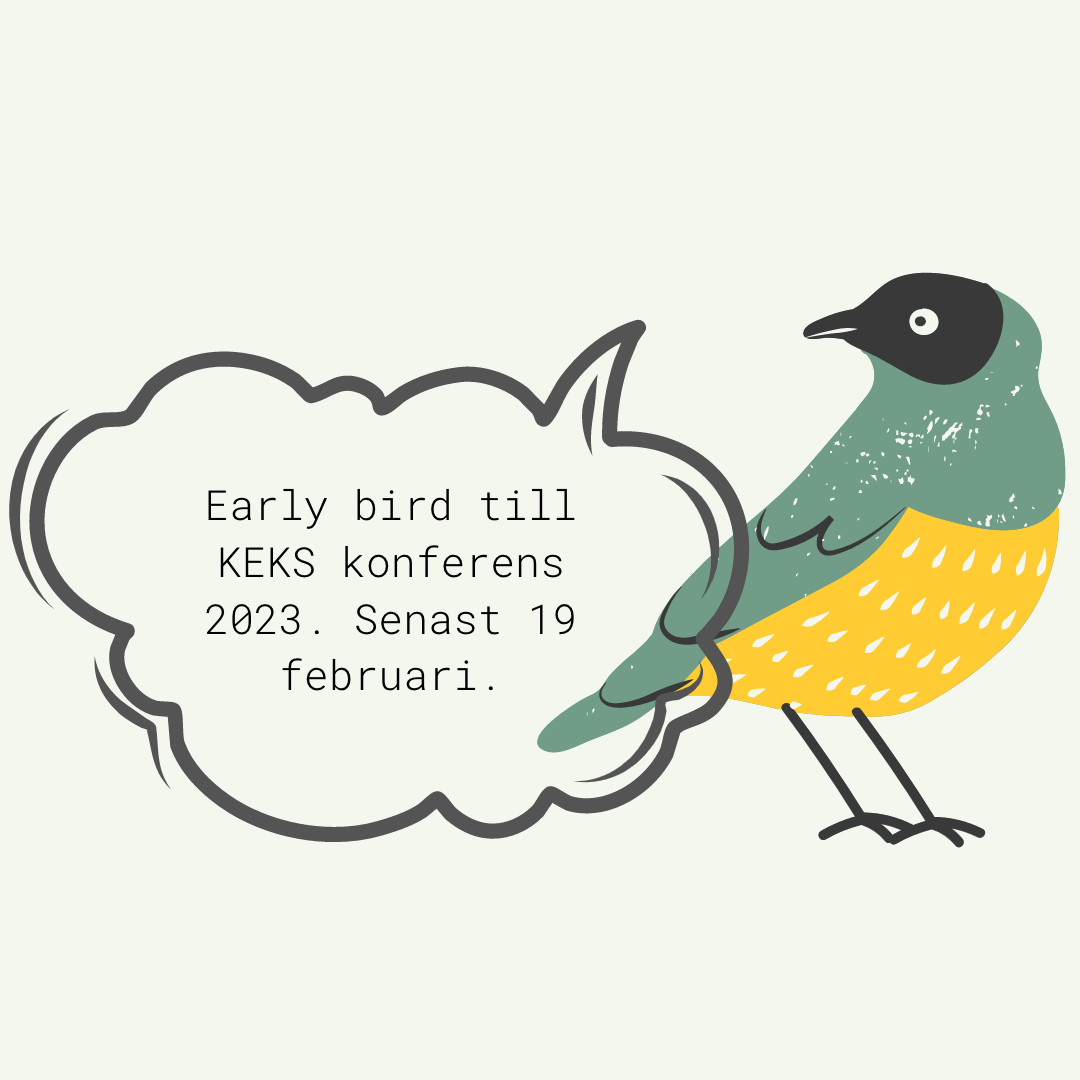 Earlybird till konferens 2023