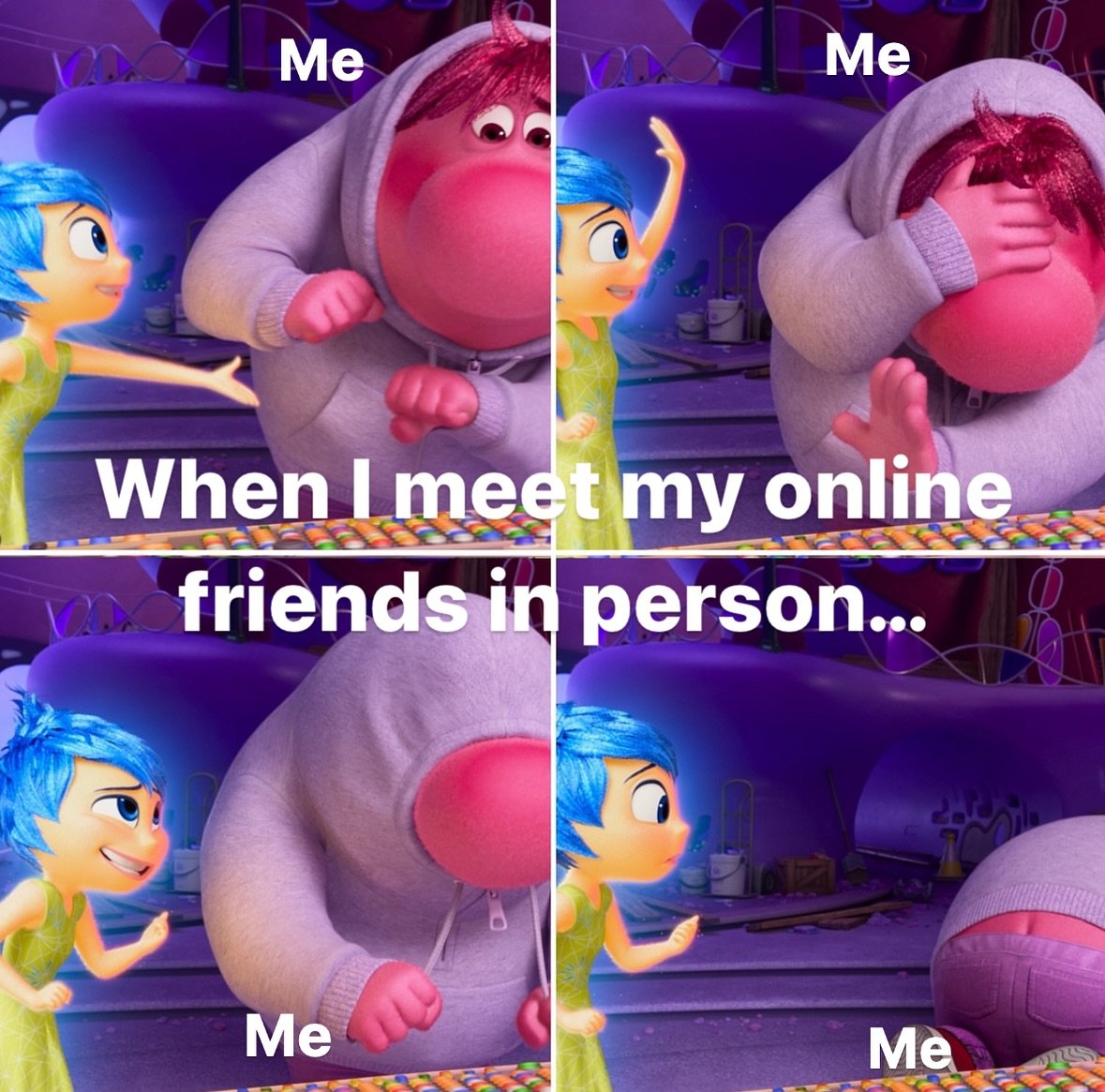 📸 @pixar I&rsquo;m not alone right 😂. I&rsquo;m ready to make more friends in person! Goodbye Introvert, hello extroverted introvert 😂 

Seriously can wait for this movie! 🎥 I have found shows and movies really help open the door 🚪 to conversati