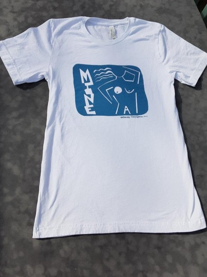 Teal Mine T shirt (Unisex Fit)