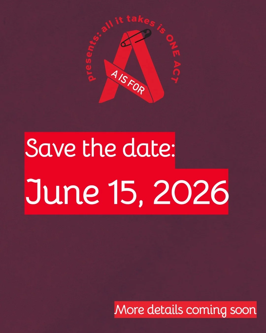 ICYMI! We are so excited to announce the date of our 5th All it Takes is ONE ACT festival, happening June 15, 2026 at Playwrights Horizons in NYC. Winning plays and ticket info to be released soon, so stay tuned! 

Did you attend last year's readings