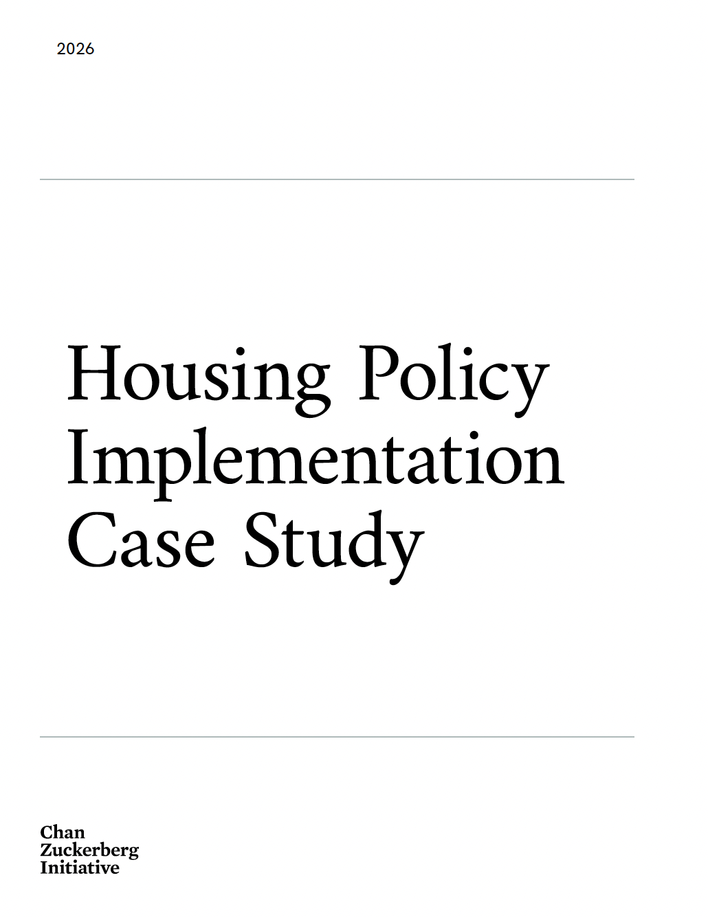 Cover of CZI case study