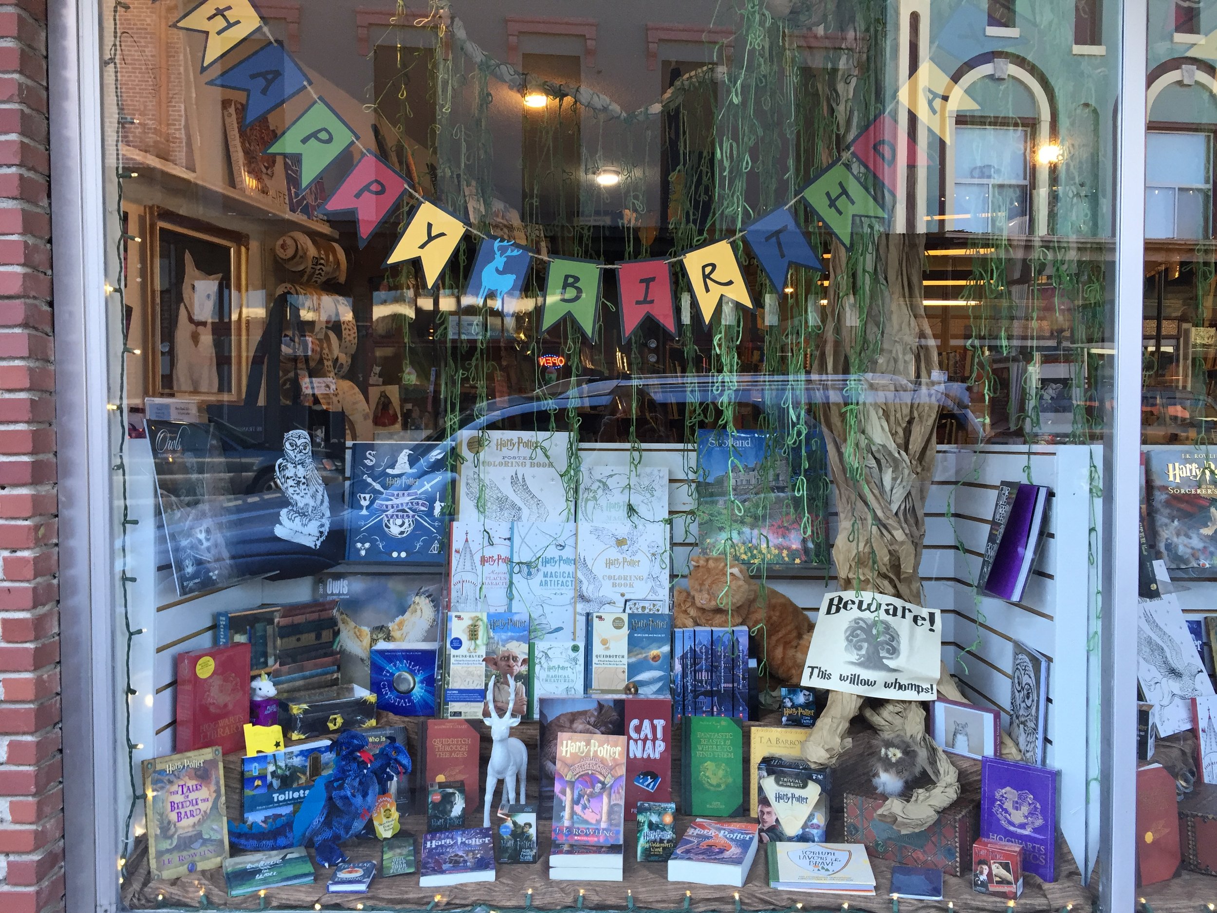 happy birthday harry potter I - bookstore
