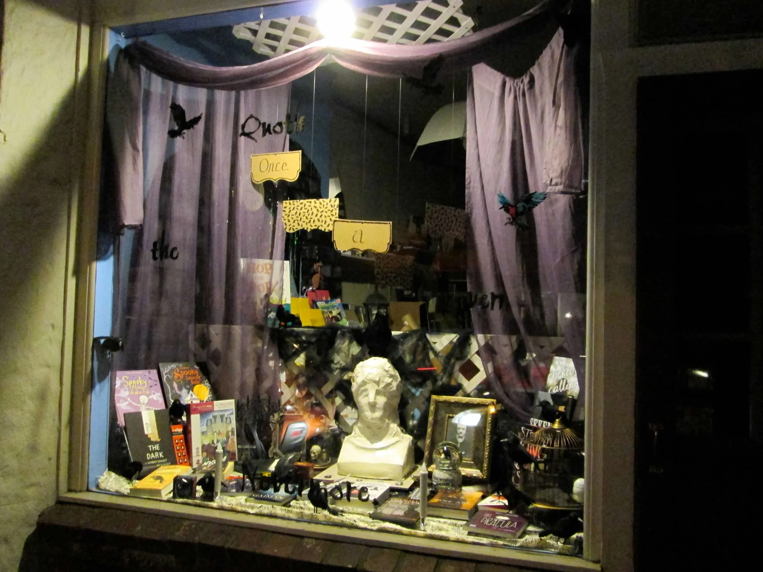 edgar allan poe halloween - bookstore