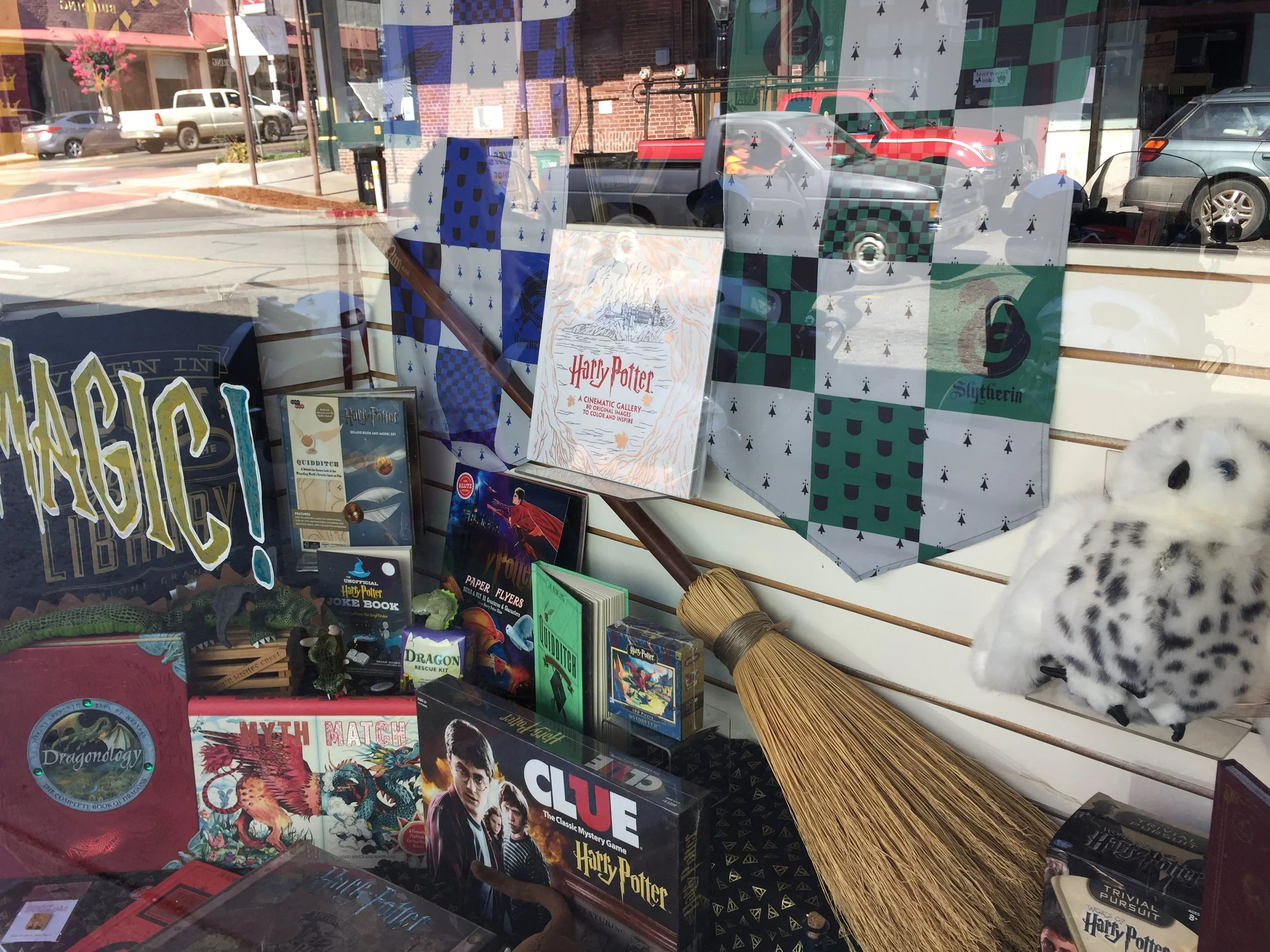 harry potter 20 years detail II - bookstore