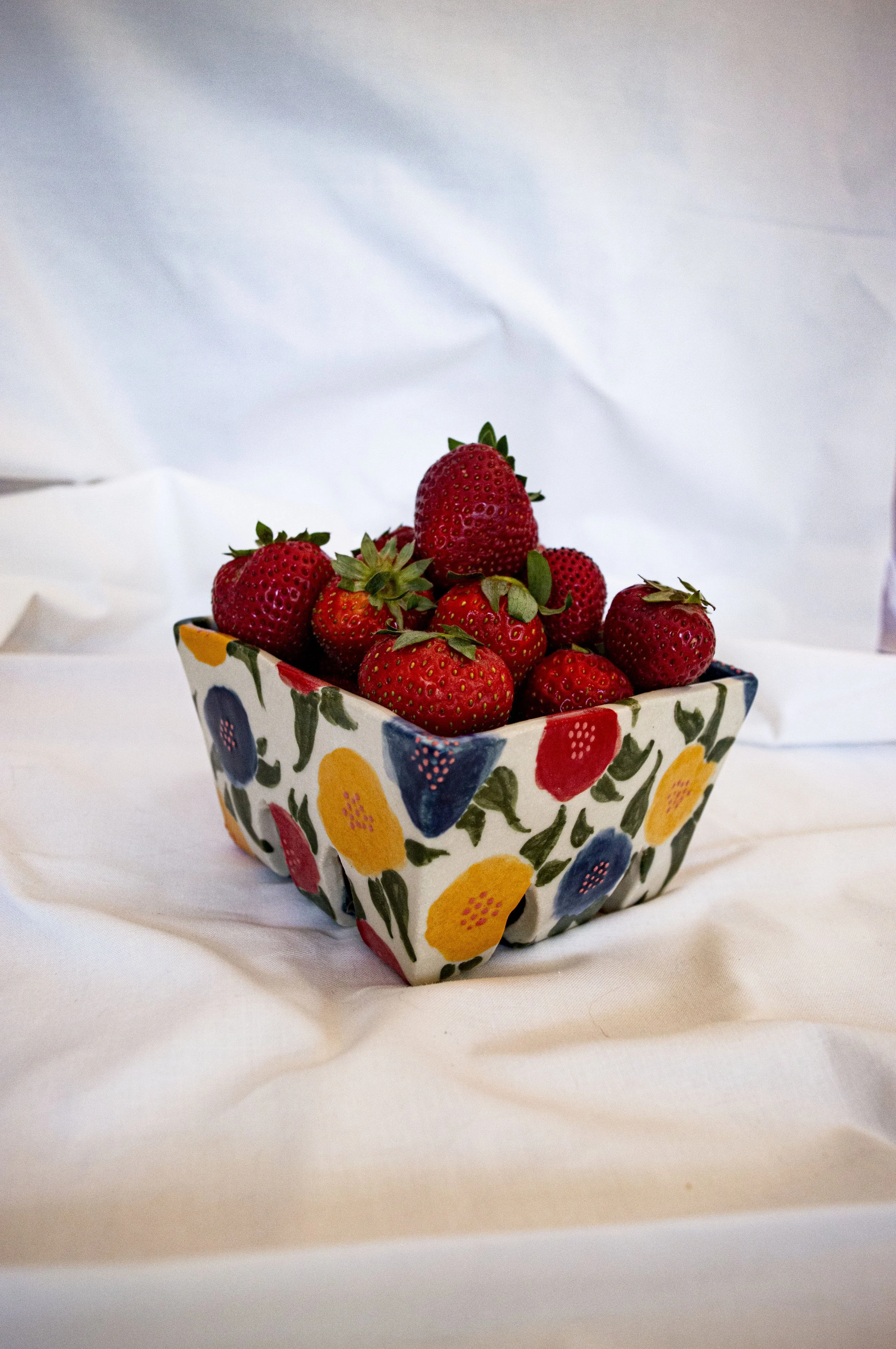 Hand Building Fruit Basket Template