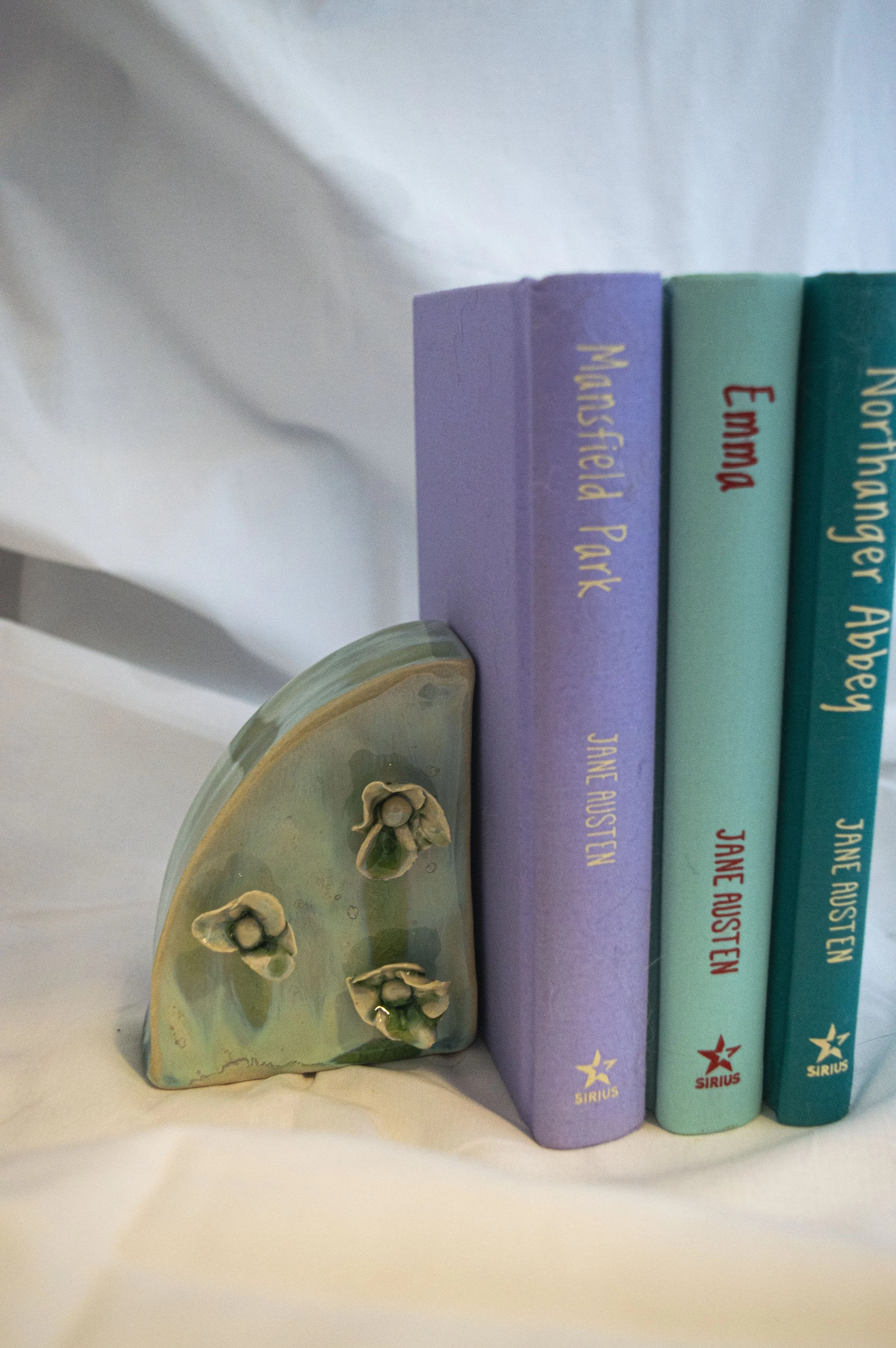 Single Floral Book End