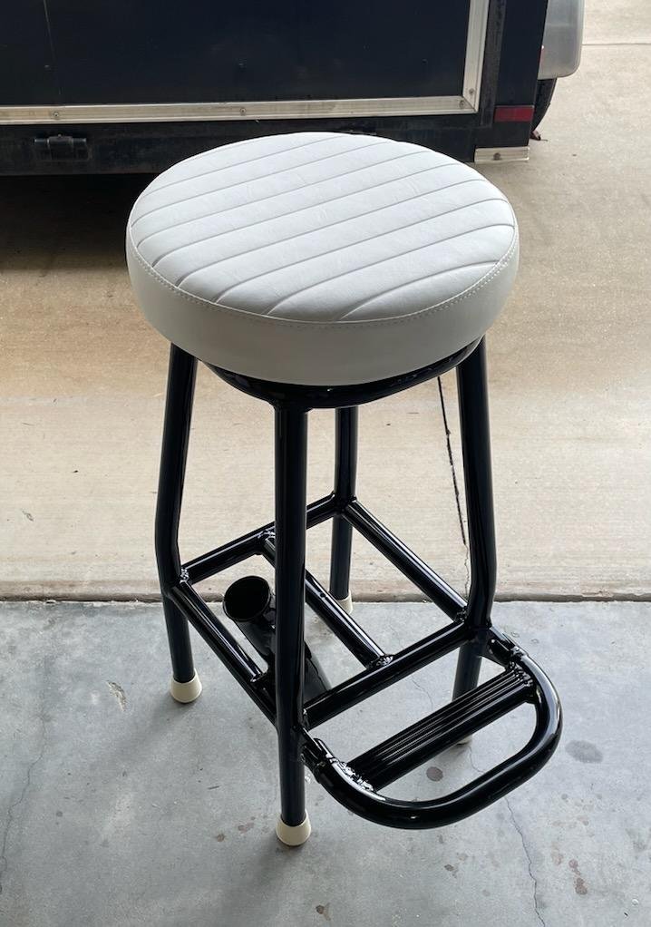 Silver King Stool - 31 inches Tall
