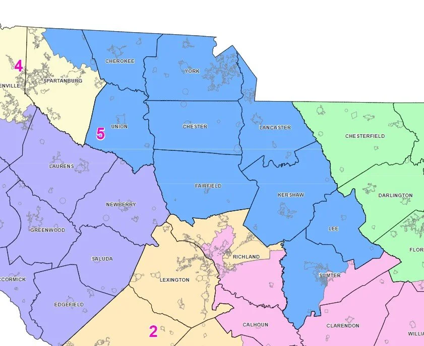 York County Political Maps — YCDP York County SC Democratic Party