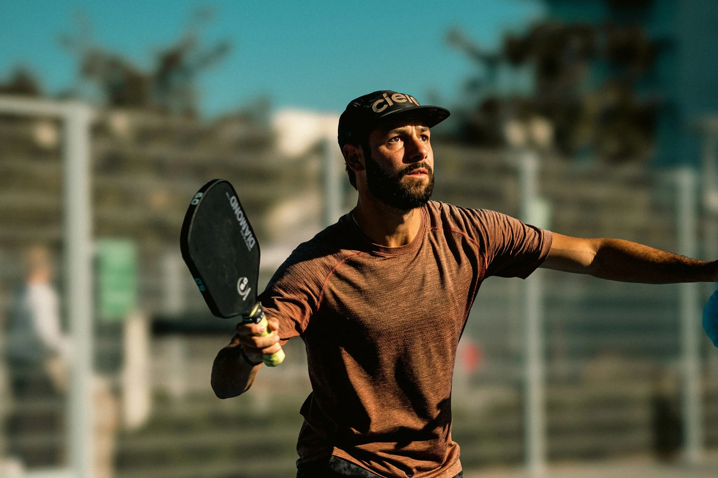 Pickleball player