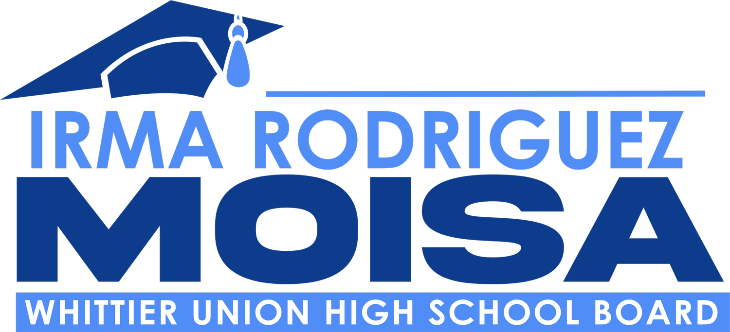 Irma Rodriguez Moisa for Whittier Union High School District