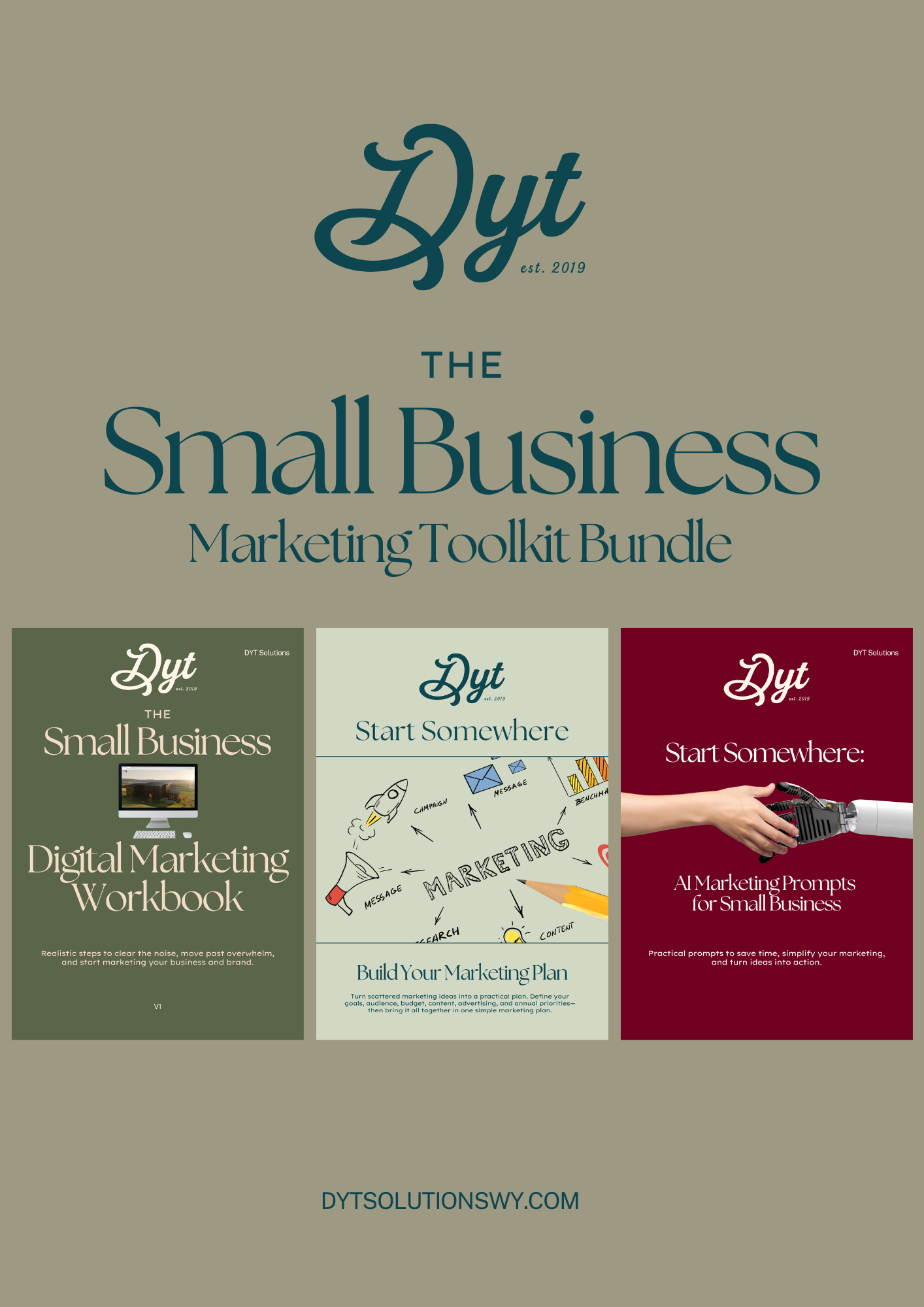 The Start Somewhere Small Business Marketing Bundle