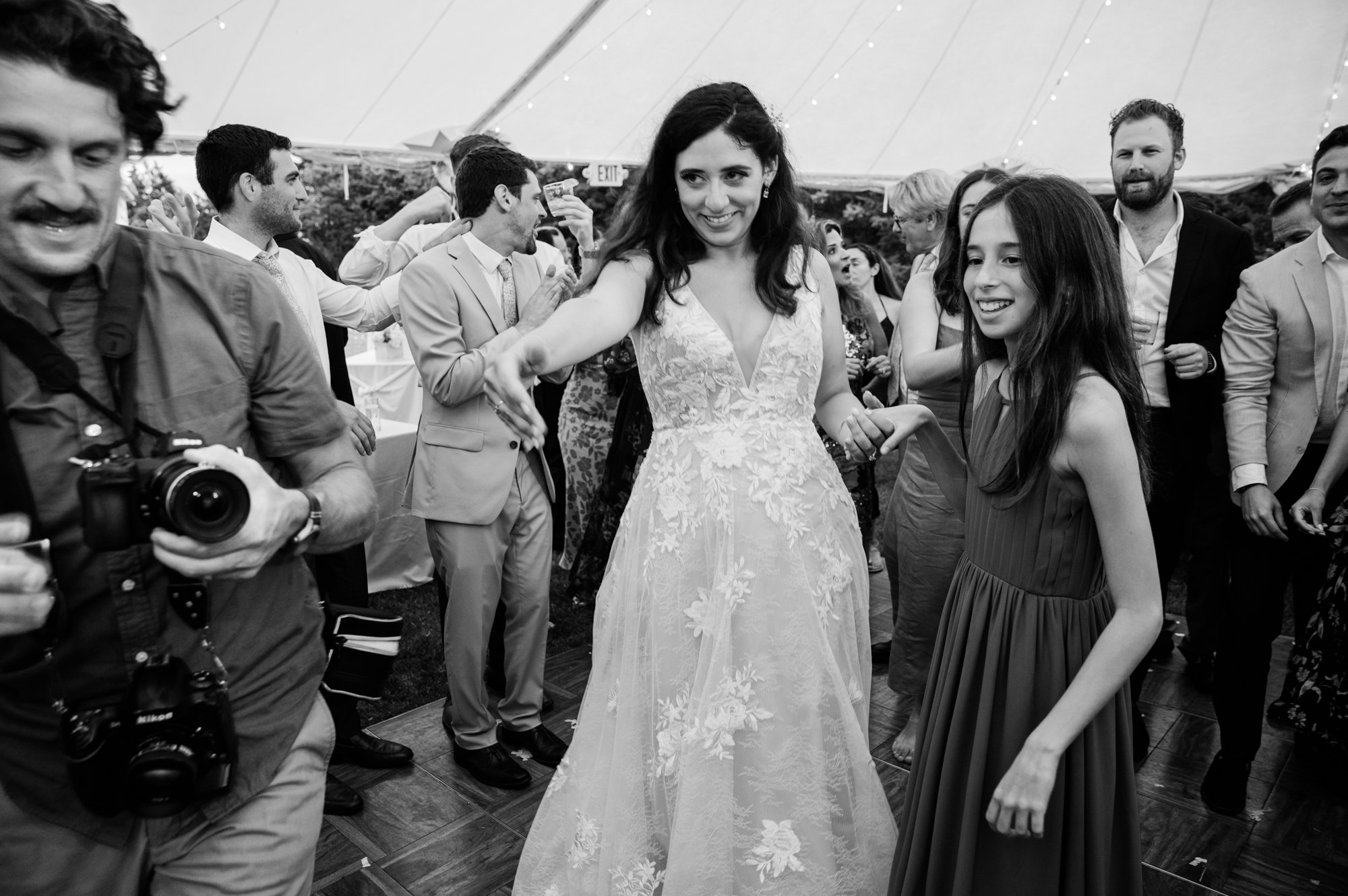 Shootin' a wedding in the Hamptons