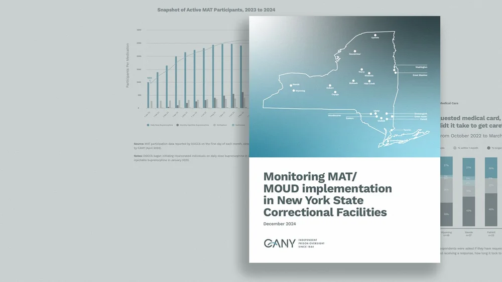 Mat Program Prison Issue Based Reports and Fact Sheets — Correctional Association of New York
