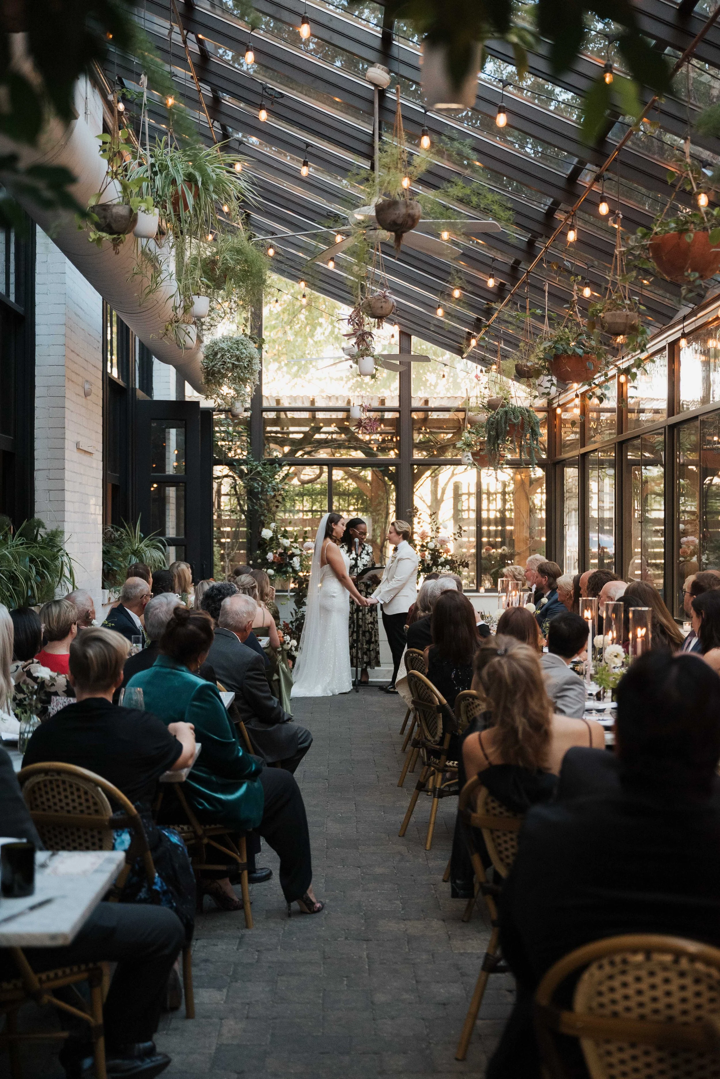 Greenhouse Ceremony at Osteria Philadelphia