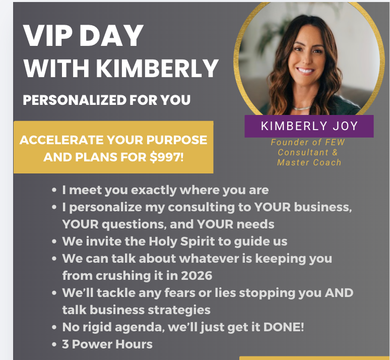 VIP Day with Kimberly