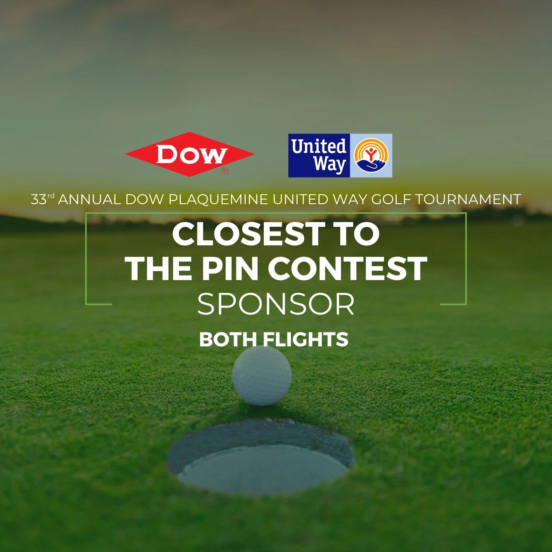 Closest to the Pin Sponsor - BOTH FLIGHTS