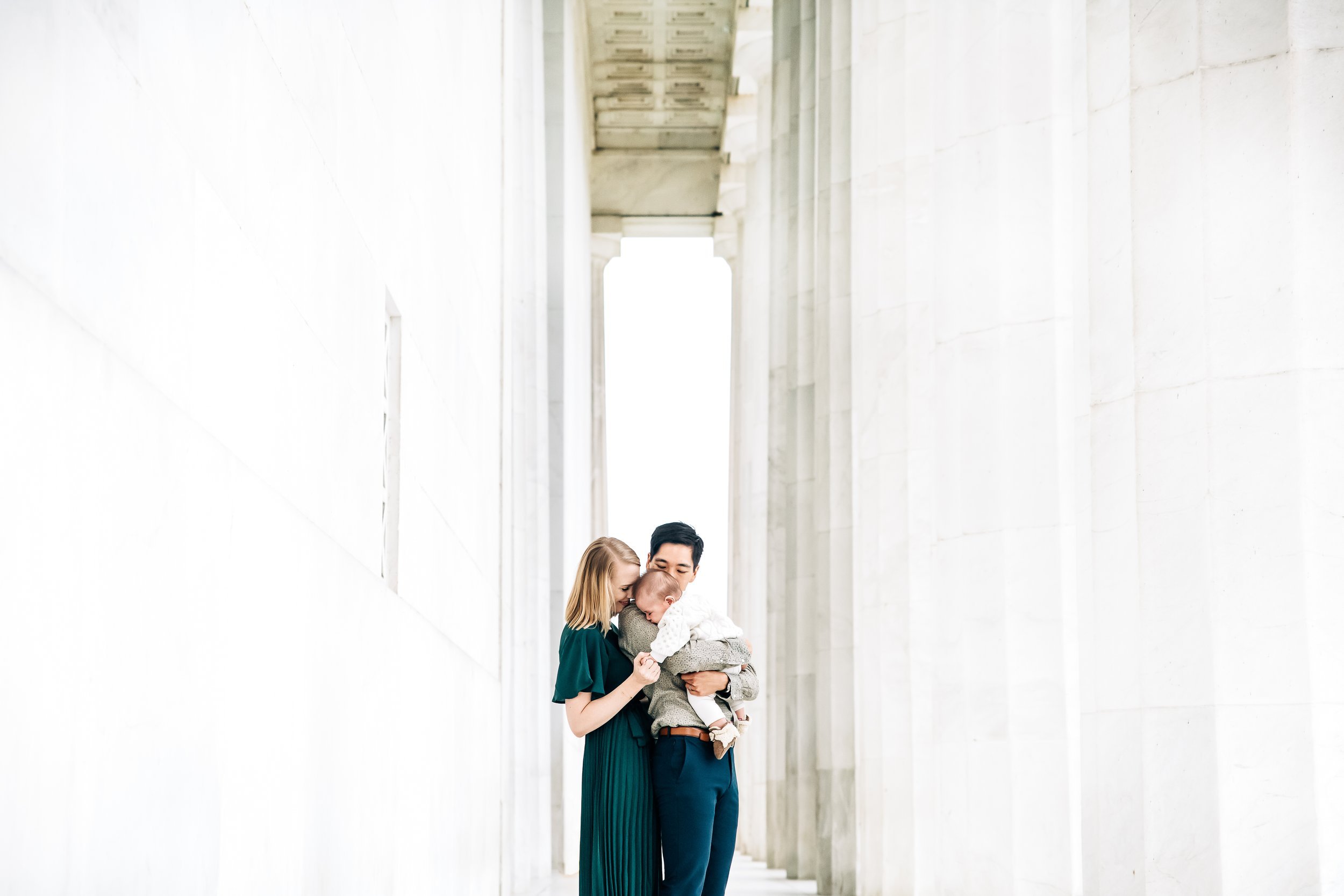  Lincoln Memorial family photography 