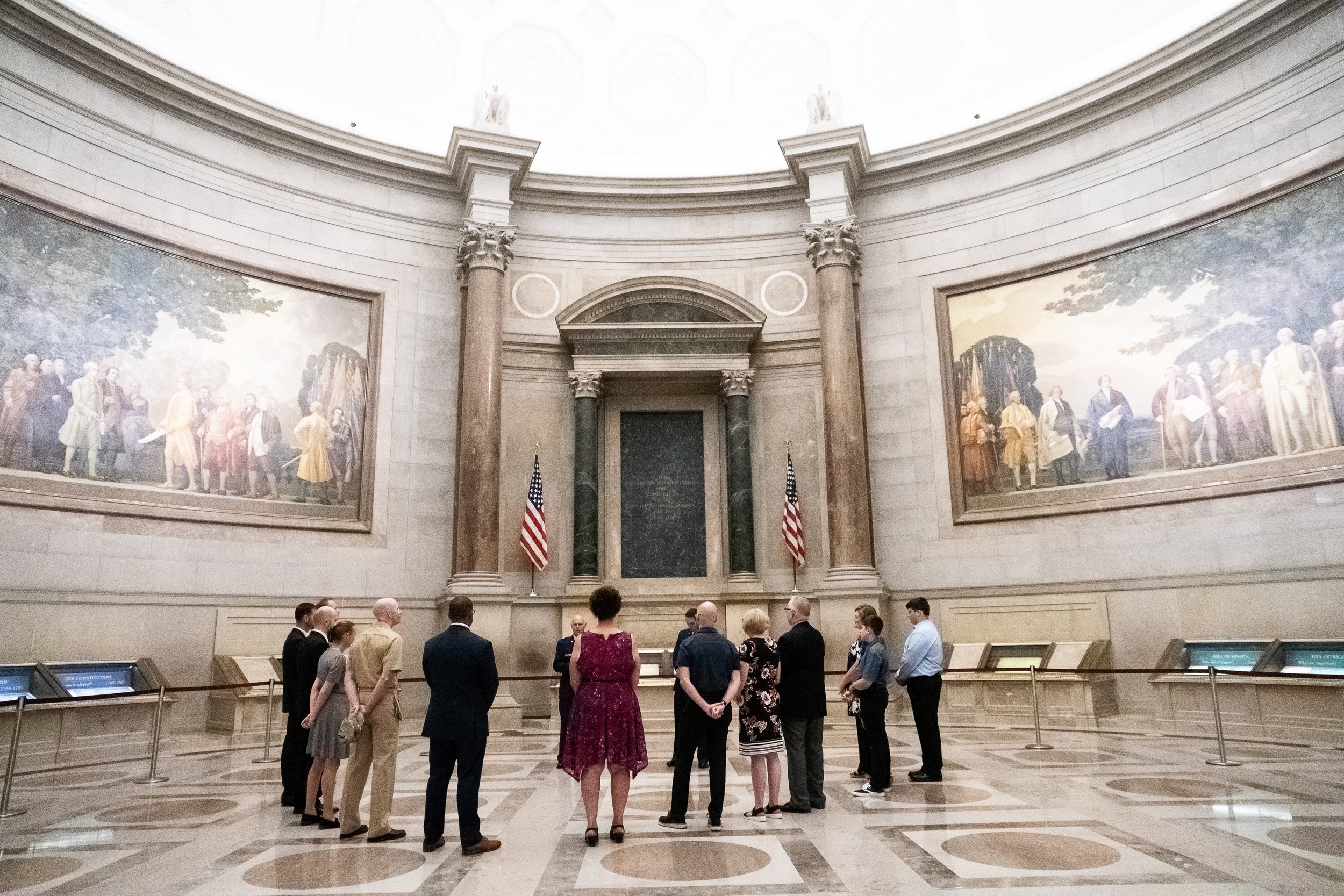 Air Force Promotion at National Archives